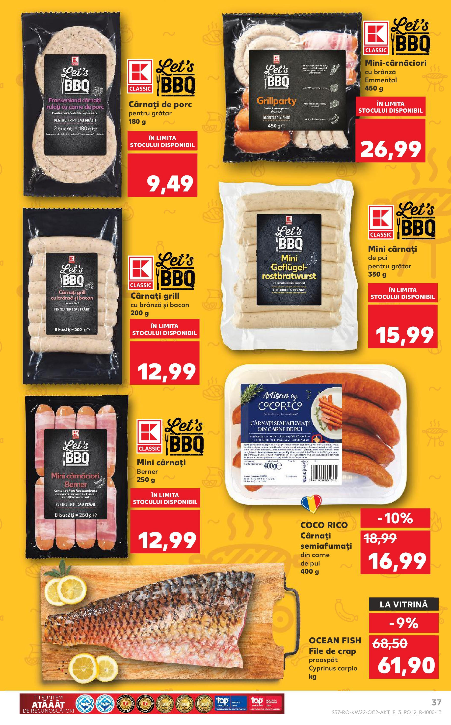 Catalog Kaufland - Râșnov 27.05.2025 || Revista si Oferte | Pagină: 37 | Produse: Grill, Grătar, Brânză, Cârnați Catalog Kaufland - Râșnov 27.05.2025 - Revista si Oferta | Pagină: 37 | Produse: Grill, Grătar, Brânză, Cârnați