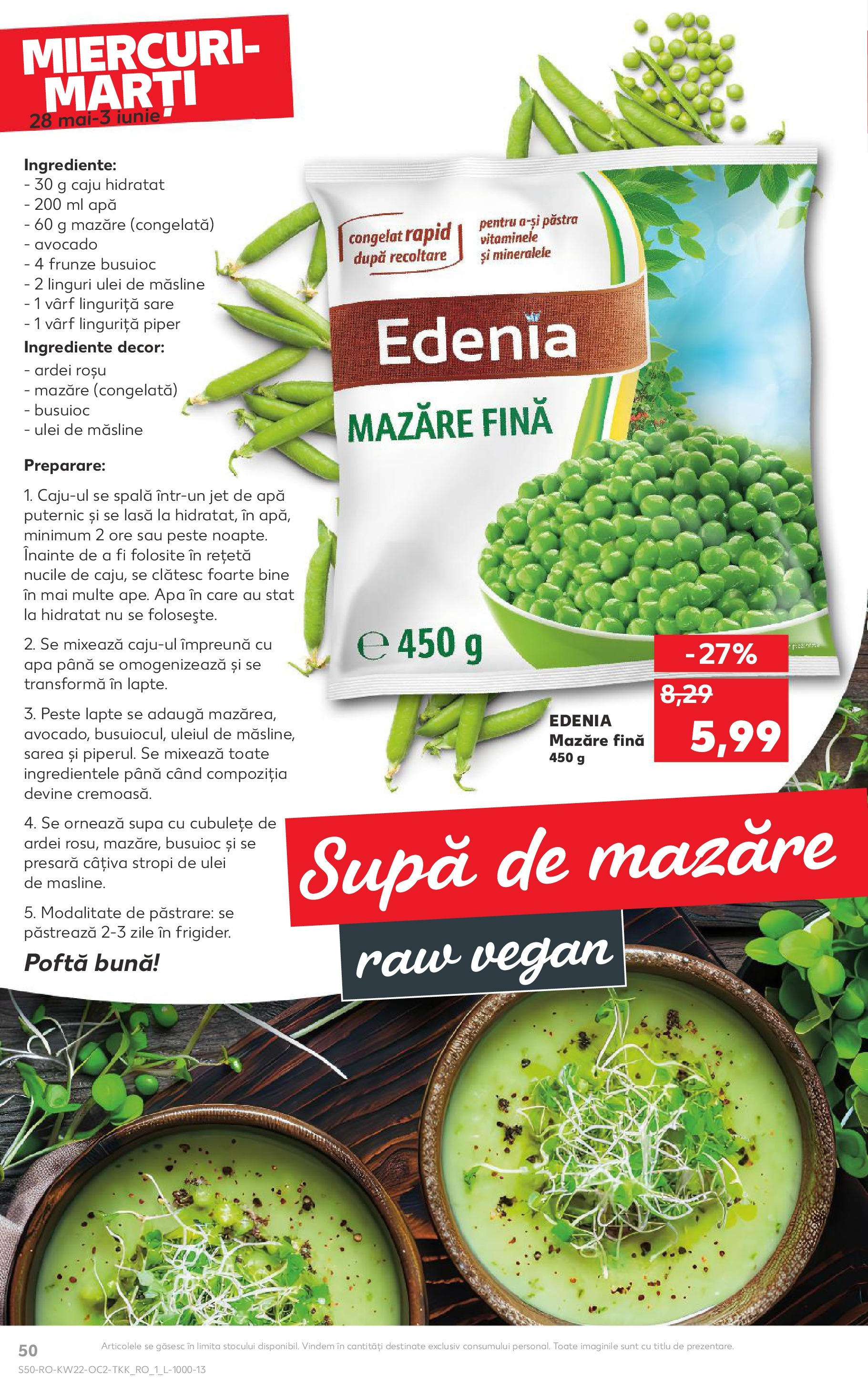 Catalog Kaufland - Râșnov 27.05.2025 || Revista si Oferte | Pagină: 50 | Produse: Linguri, Măsline, Apă, Piper Catalog Kaufland - Râșnov 27.05.2025 - Revista si Oferta | Pagină: 50 | Produse: Linguri, Măsline, Apă, Piper