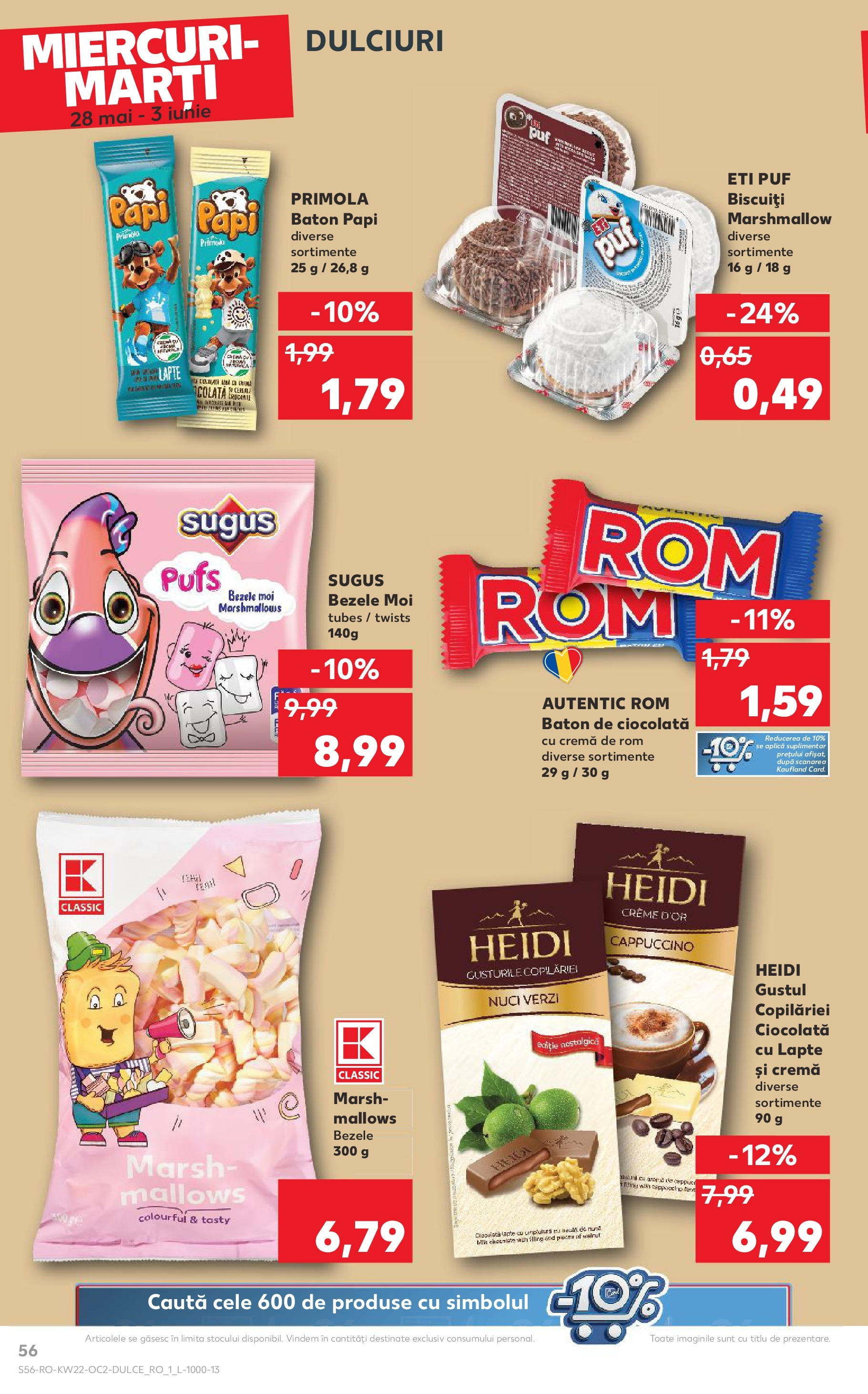 Catalog Kaufland - Bucureşti 27.05.2025 || Revista si Oferte | Pagină: 56 | Produse: Lapte, Cremă, Ciocolată, Biscuiți Catalog Kaufland - Bucureşti 27.05.2025 - Revista si Oferta | Pagină: 56 | Produse: Lapte, Cremă, Ciocolată, Biscuiți
