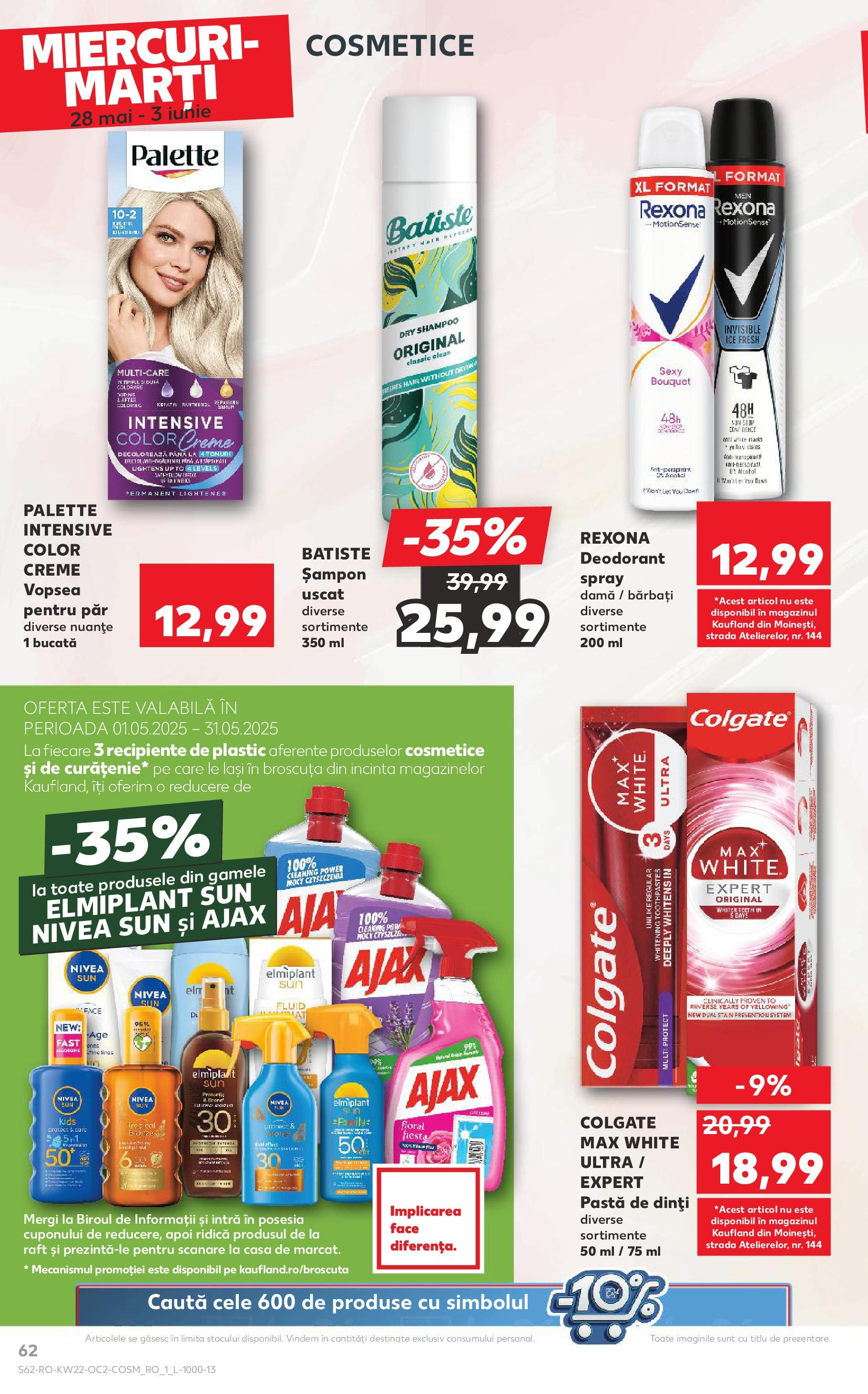 Catalog Kaufland - Bucureşti 27.05.2025 || Revista si Oferte | Pagină: 62 | Produse: Pomelo, Vopsea, Raft, Recipiente Catalog Kaufland - Bucureşti 27.05.2025 - Revista si Oferta | Pagină: 62 | Produse: Pomelo, Vopsea, Raft, Recipiente