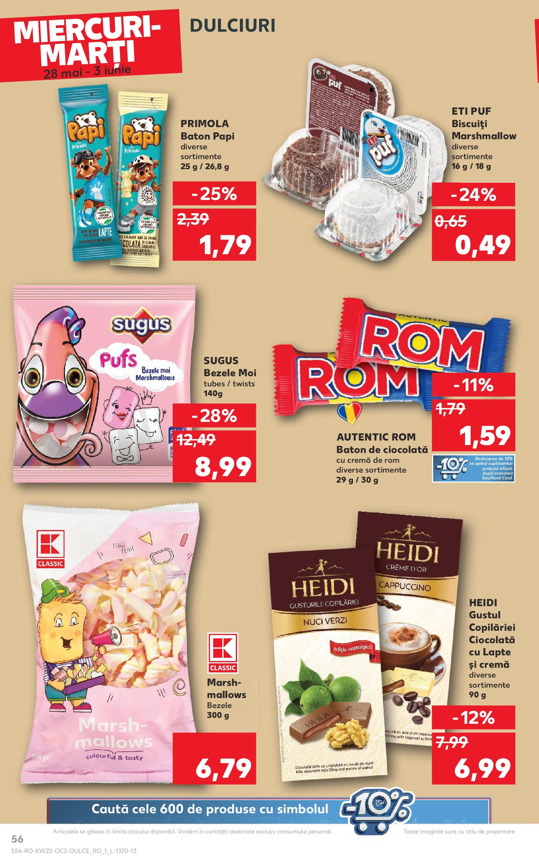 Catalog Kaufland - Râșnov 27.05.2025 || Revista si Oferte | Pagină: 56 | Produse: Cremă, Cereale, Nuci, Biscuiți Catalog Kaufland - Râșnov 27.05.2025 - Revista si Oferta | Pagină: 56 | Produse: Cremă, Cereale, Nuci, Biscuiți