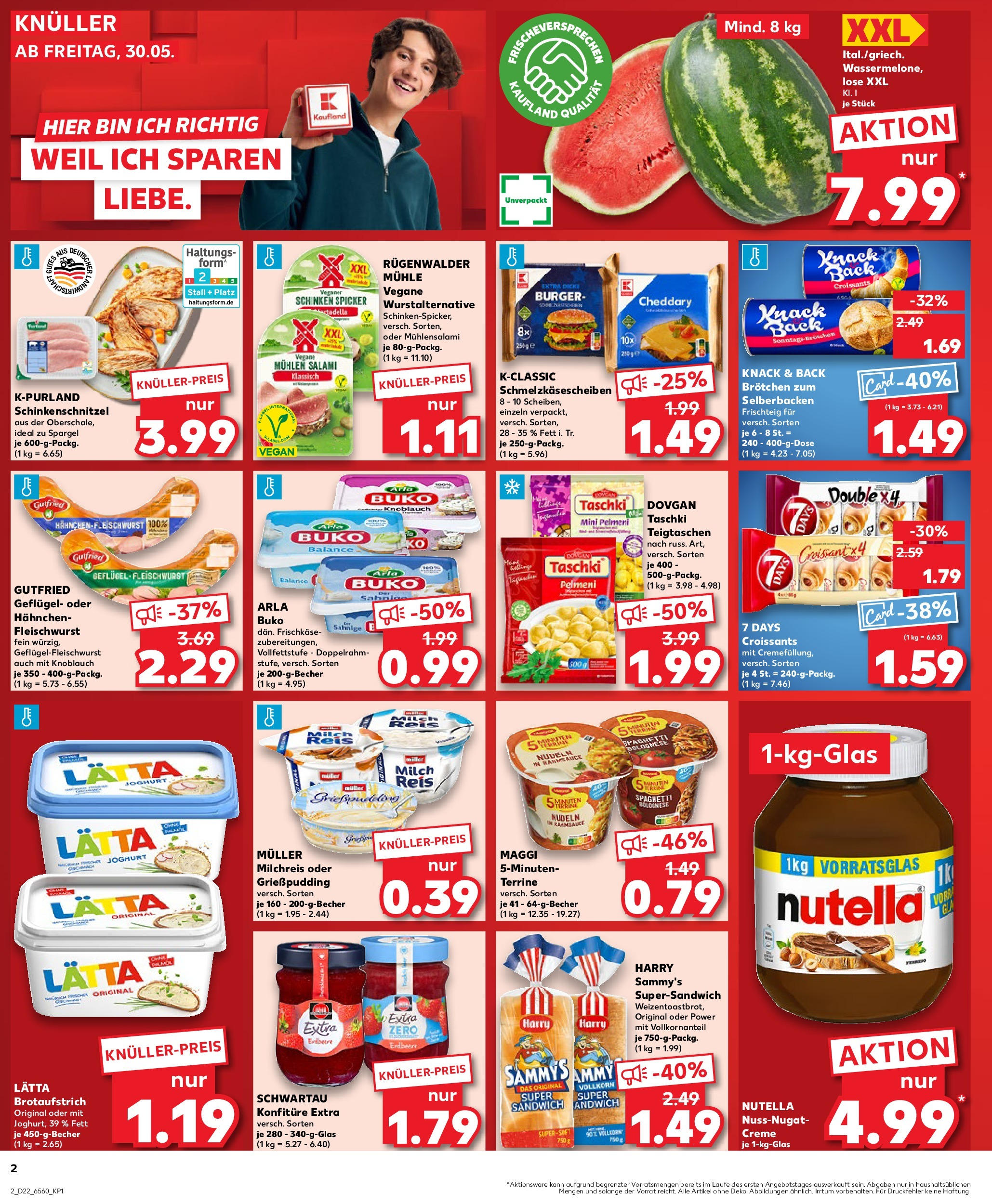 Kaufland prospekt Dortmund	 (ab 30.05.2025) » Angebote Online zum Blättern | Seite: 2 | Produkte: Creme, Wassermelone, Salami, Nudeln