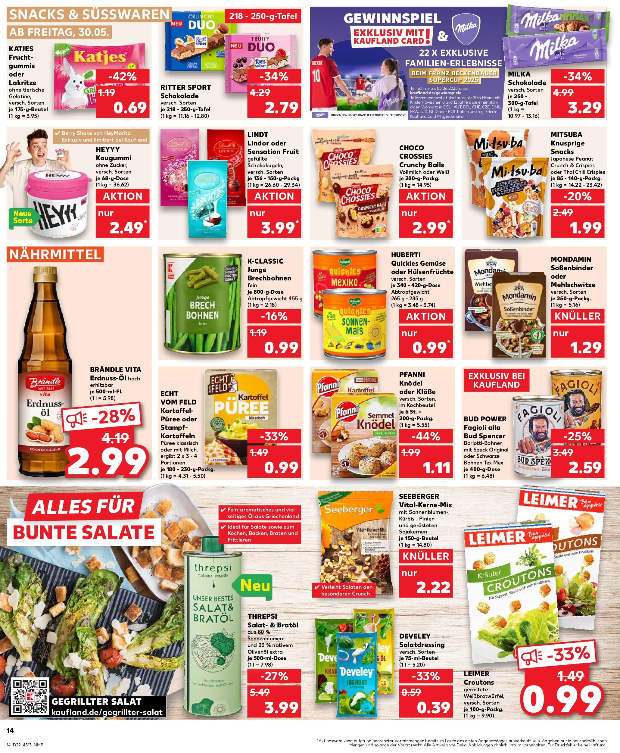 Kaufland prospekt Albstadt	 (ab 29.05.2025) » Angebote Online zum Blättern | Seite: 14 | Produkte: Katjes, Kartoffeln, Gemüse, Lindt