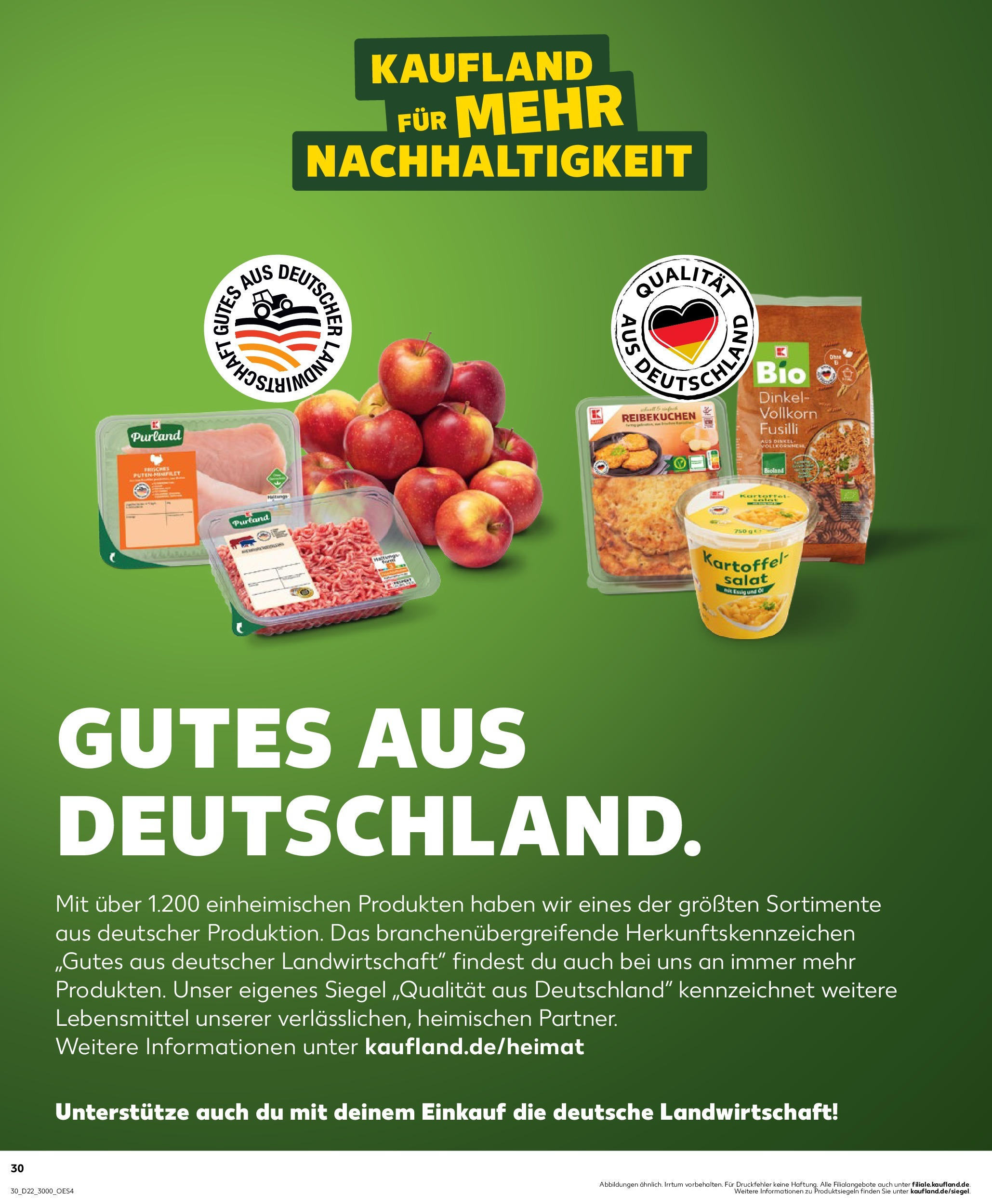 Kaufland prospekt Albstadt	 (ab 29.05.2025) » Angebote Online zum Blättern | Seite: 30 | Produkte: Öl, Essig, Pasta, Salat