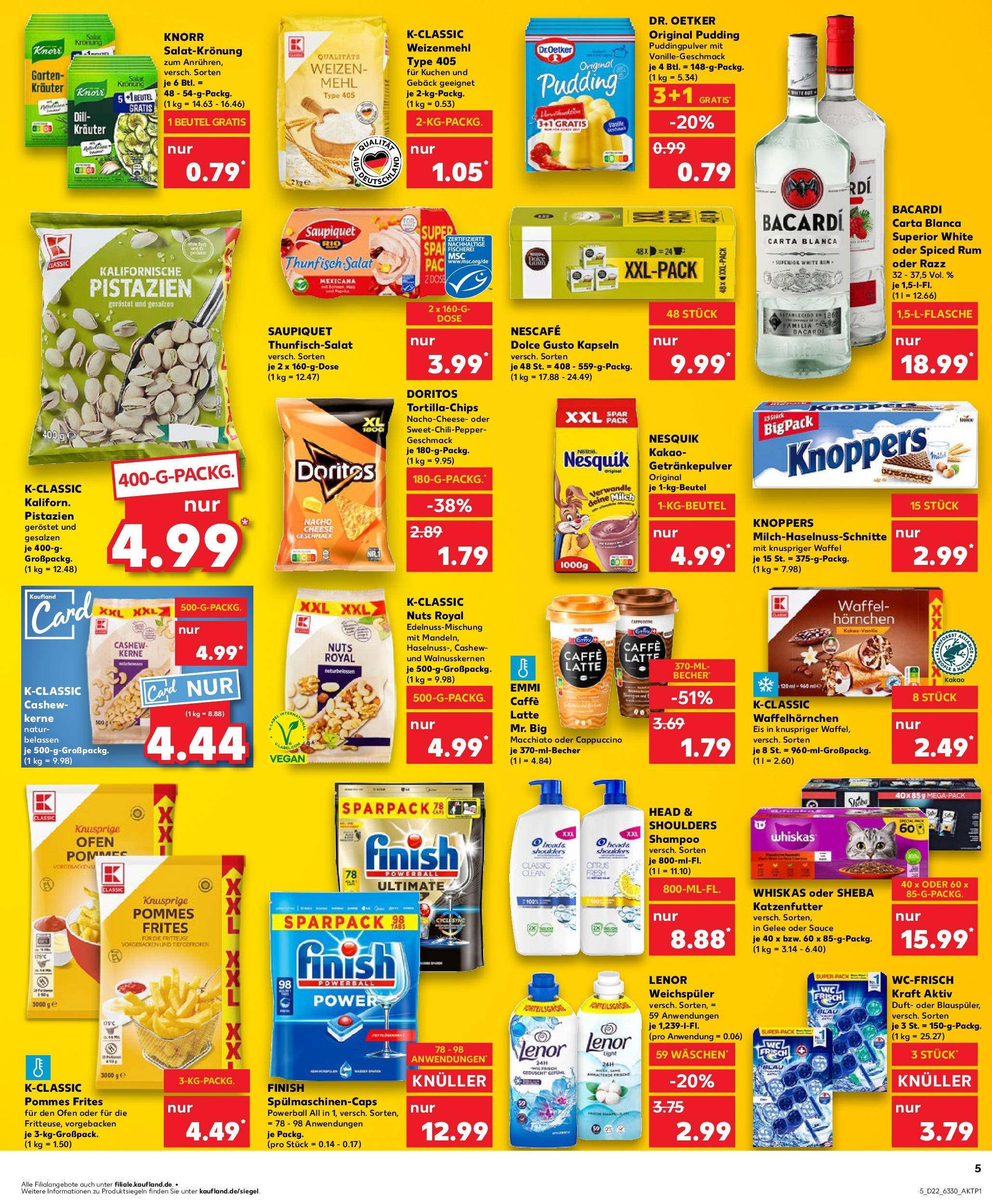 Kaufland prospekt Itzehoe	 (ab 29.05.2025) » Angebote Online zum Blättern | Seite: 5 | Produkte: Ofen, Katzenfutter, Finish, Dill