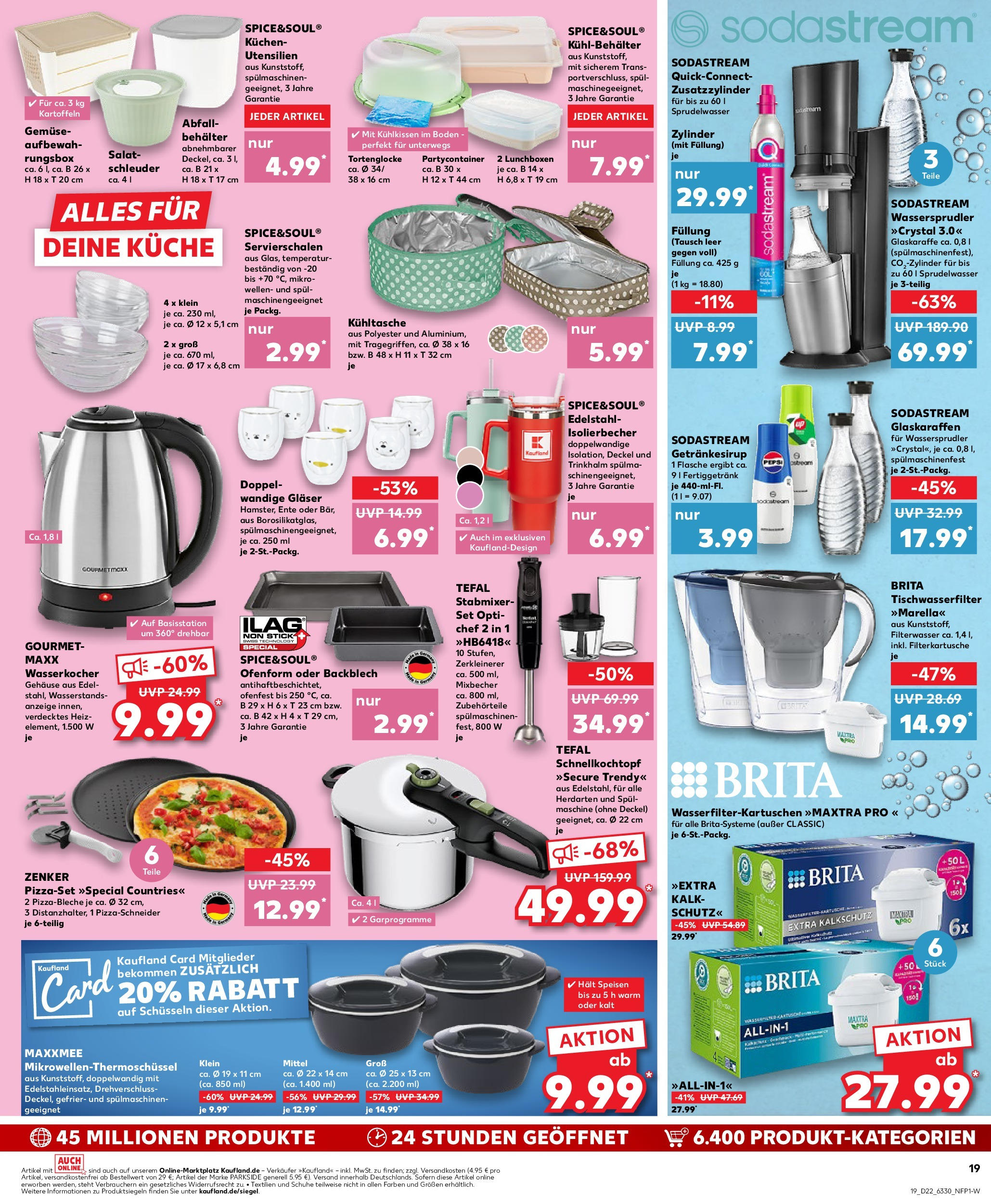 Kaufland prospekt Itzehoe	 (ab 29.05.2025) » Angebote Online zum Blättern | Seite: 19 | Produkte: Wasserkocher, Kartoffeln, Stabmixer, Salat