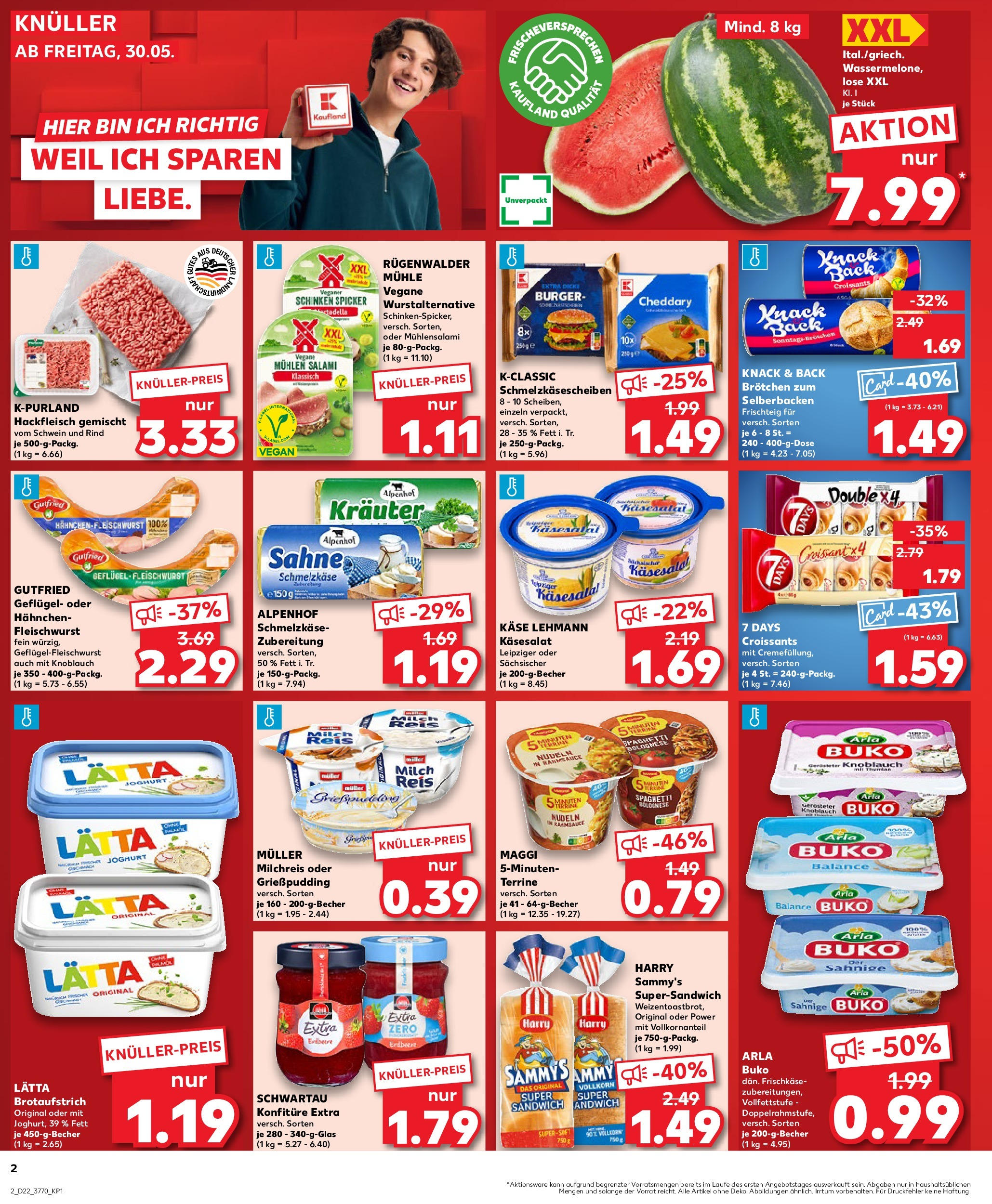 Kaufland prospekt Freital	 (ab 29.05.2025) » Angebote Online zum Blättern | Seite: 2 | Produkte: Knoblauch, Lätta, Nudeln, Sahne