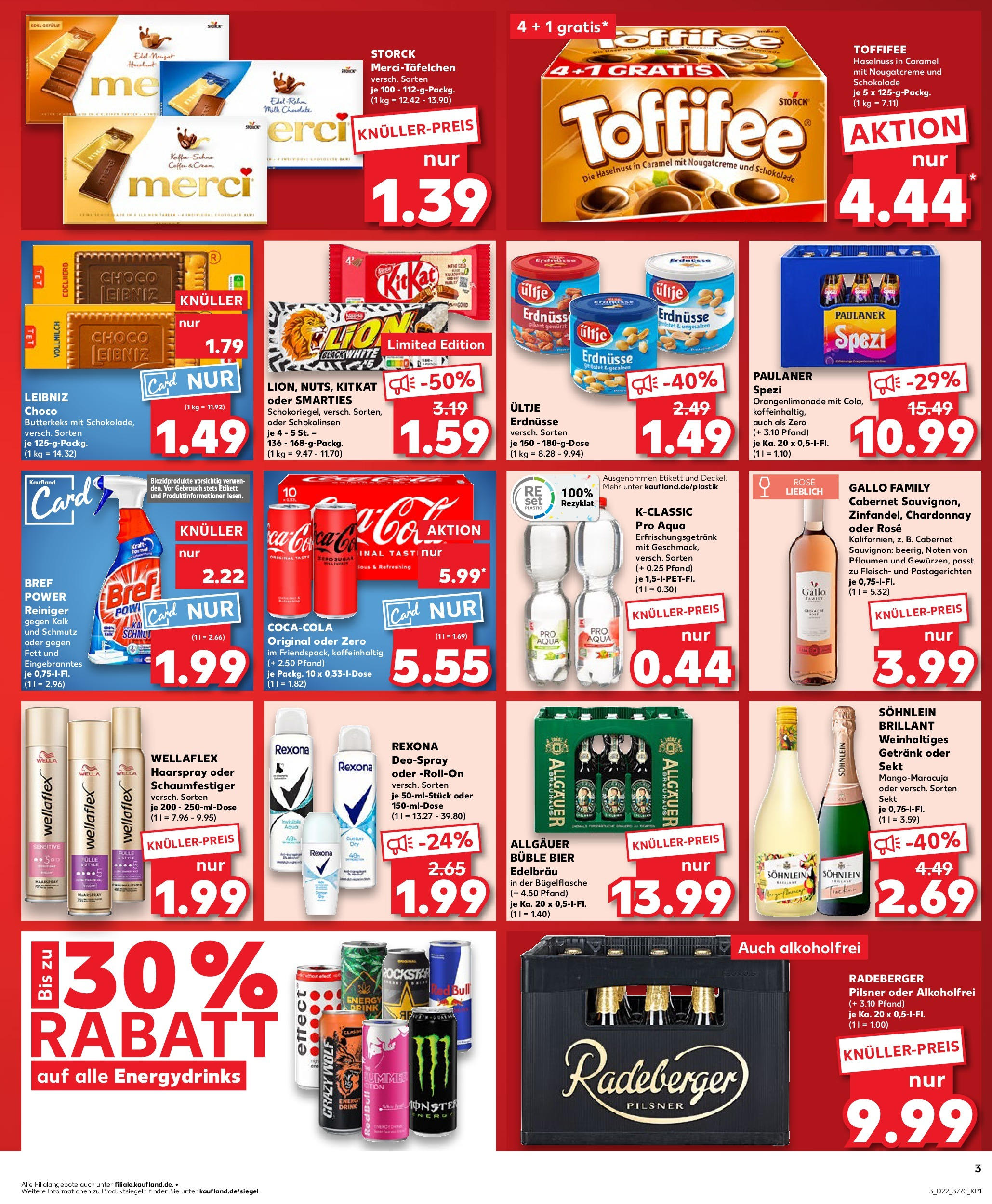 Kaufland prospekt Freital	 (ab 29.05.2025) » Angebote Online zum Blättern | Seite: 3 | Produkte: Pflaumen, Haarspray, Toffifee, Paulaner