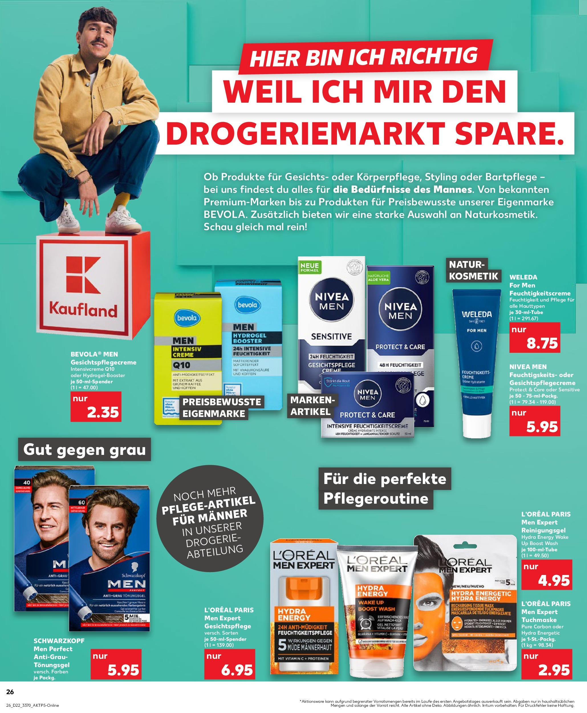 Kaufland prospekt Freital	 (ab 29.05.2025) » Angebote Online zum Blättern | Seite: 26 | Produkte: Energy, Creme, Bartpflege, Tuchmaske