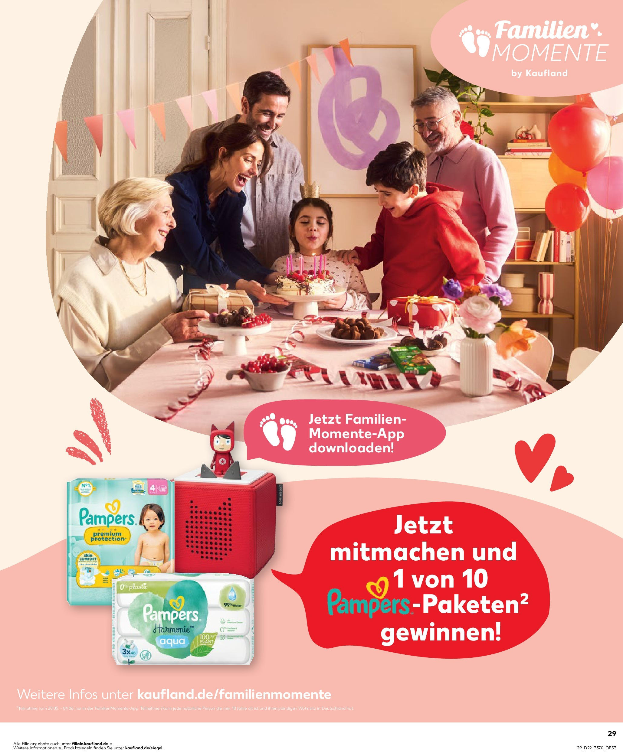 Kaufland prospekt Freital	 (ab 29.05.2025) » Angebote Online zum Blättern | Seite: 29 | Produkte: Pampers