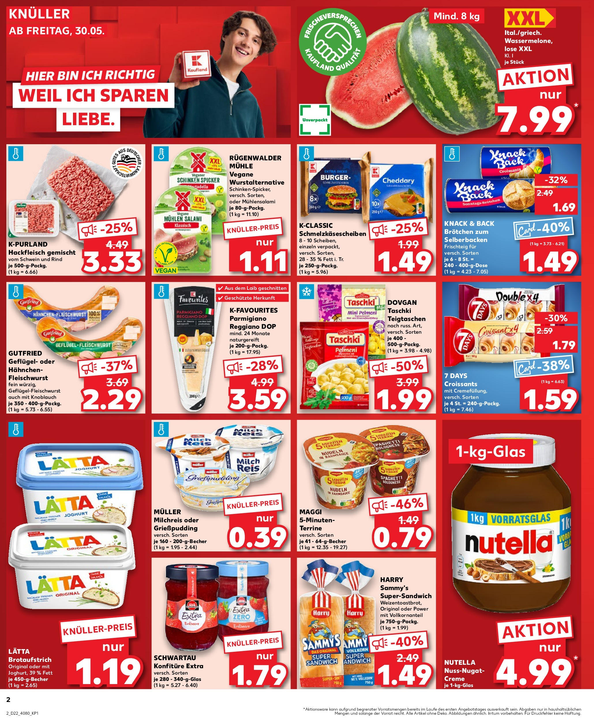 Kaufland prospekt Speyer	 (ab 29.05.2025) » Angebote Online zum Blättern | Seite: 2 | Produkte: Mühle, Maggi, Milch, Nutella