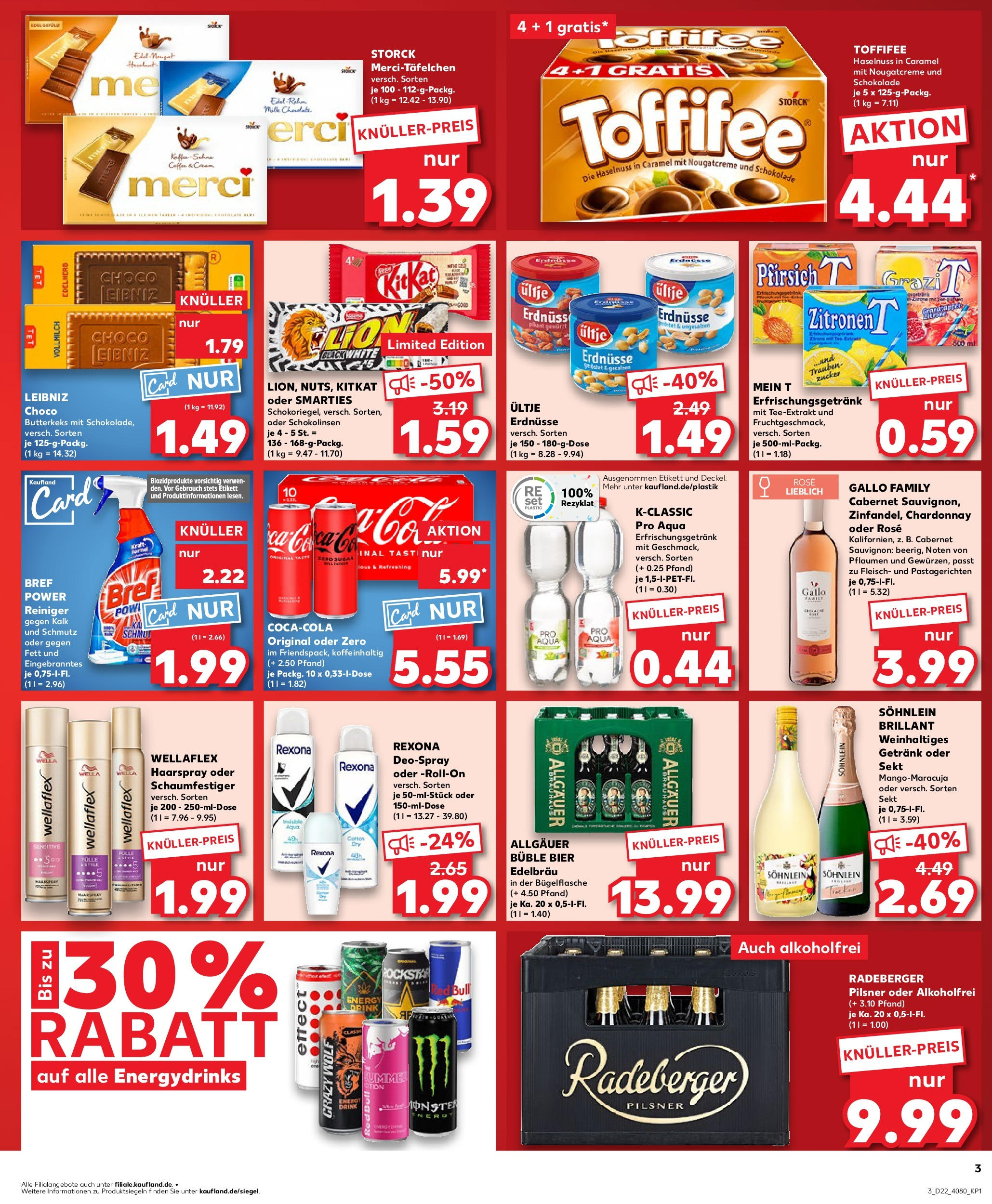Kaufland prospekt Speyer	 (ab 29.05.2025) » Angebote Online zum Blättern | Seite: 3 | Produkte: Cola, Energy, Trauben, Zitrone