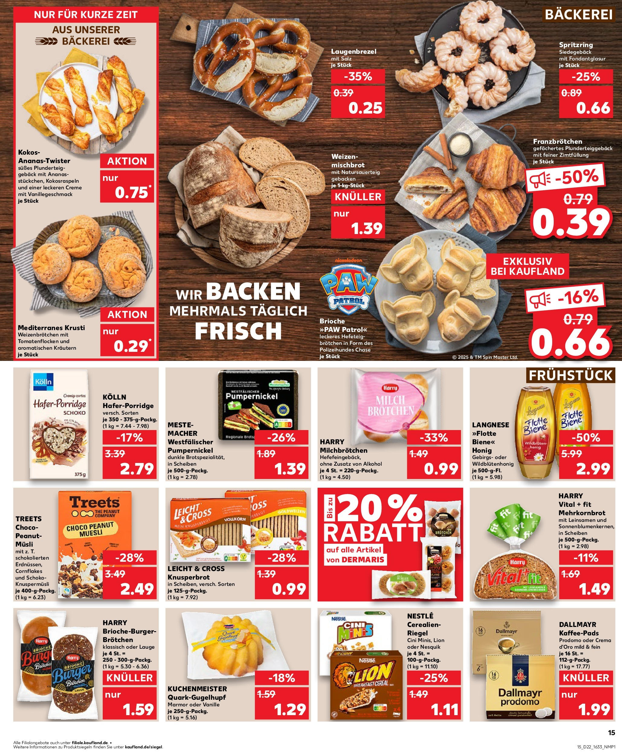 Kaufland prospekt München	 (ab 29.05.2025) » Angebote Online zum Blättern | Seite: 15 | Produkte: Musli, Nesquik, Creme, Salz