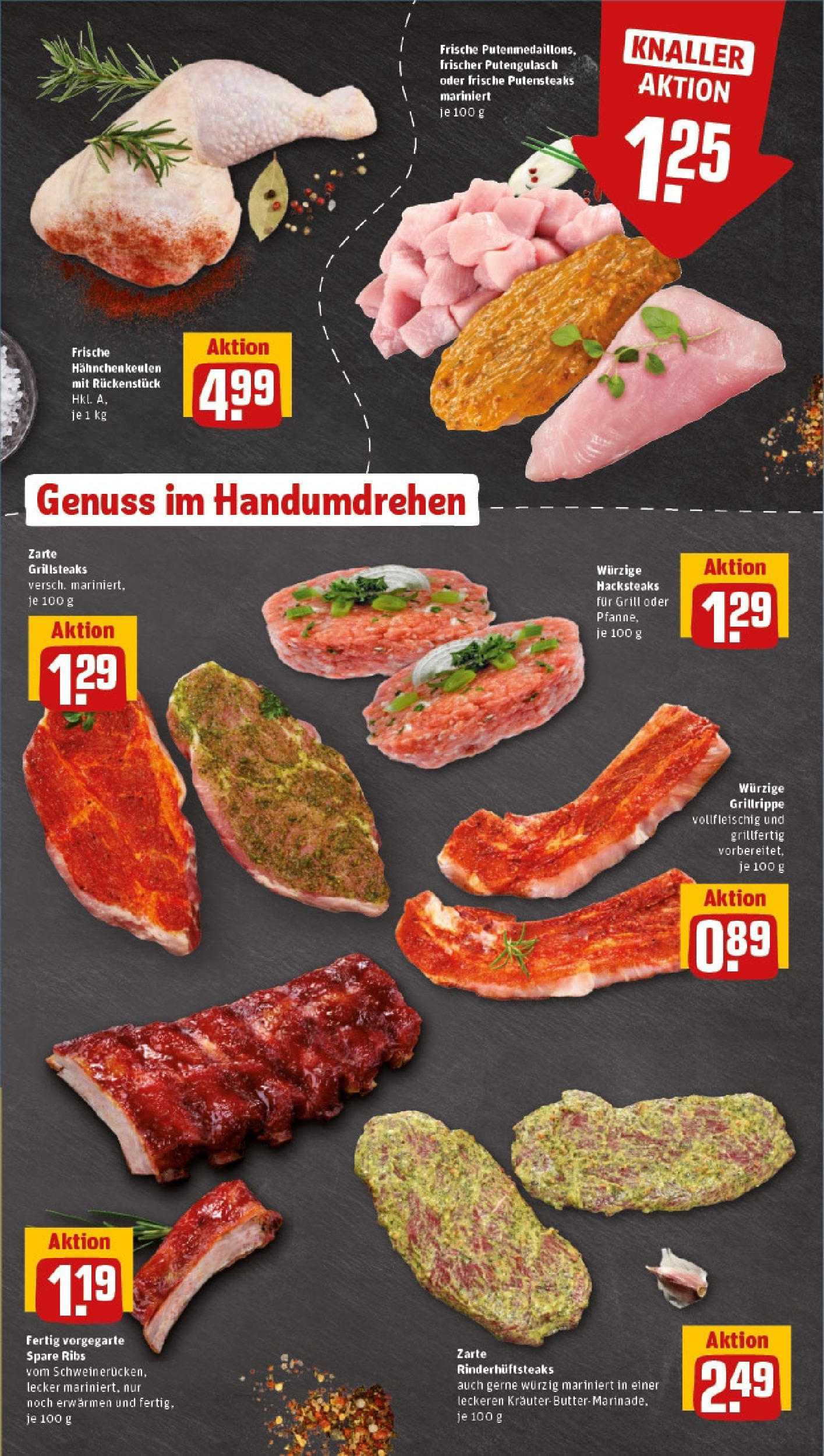 Rewe prospekt Lippstadt / Bad Waldliesborn	 (ab 25.05.2025) zum Blättern » Angebote | Seite: 7 | Produkte: Grill, Hahnchen, Spare ribs