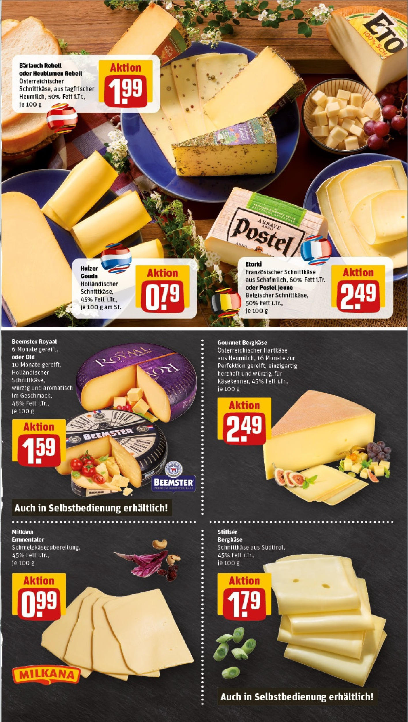 Rewe prospekt Lippstadt / Bad Waldliesborn	 (ab 25.05.2025) zum Blättern » Angebote | Seite: 9 | Produkte: Milkana, Gouda