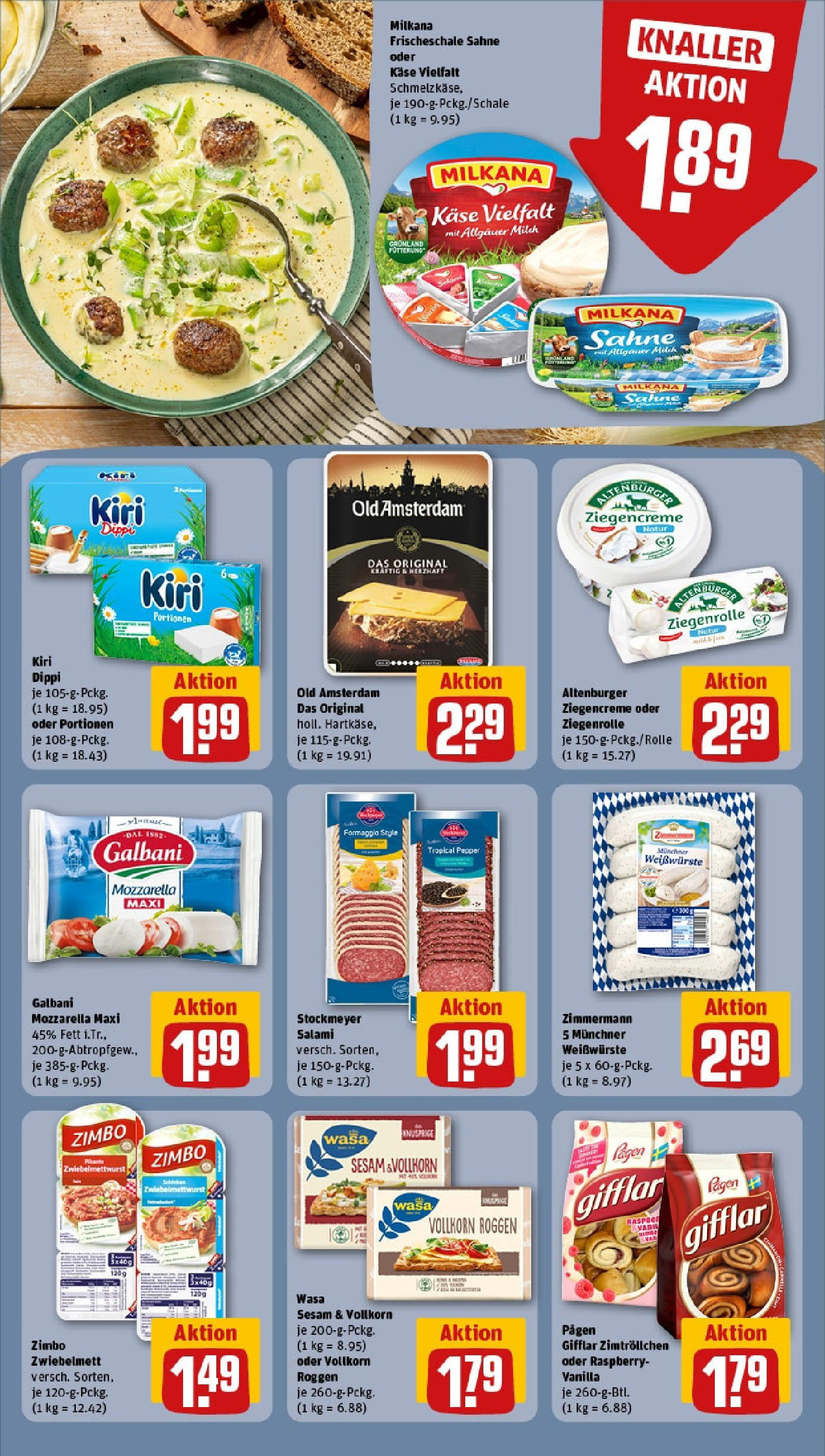 Rewe prospekt Gelsenkirchen (ab 25.05.2025) zum Blättern » Angebote | Seite: 10 | Produkte: Milch, Käse, Mozzarella, Sahne Rewe prospekt Gelsenkirchen (ab 25.05.2025) zum Blättern » Angebote | Seite: 10 | Produkte: Milch, Käse, Mozzarella, Sahne