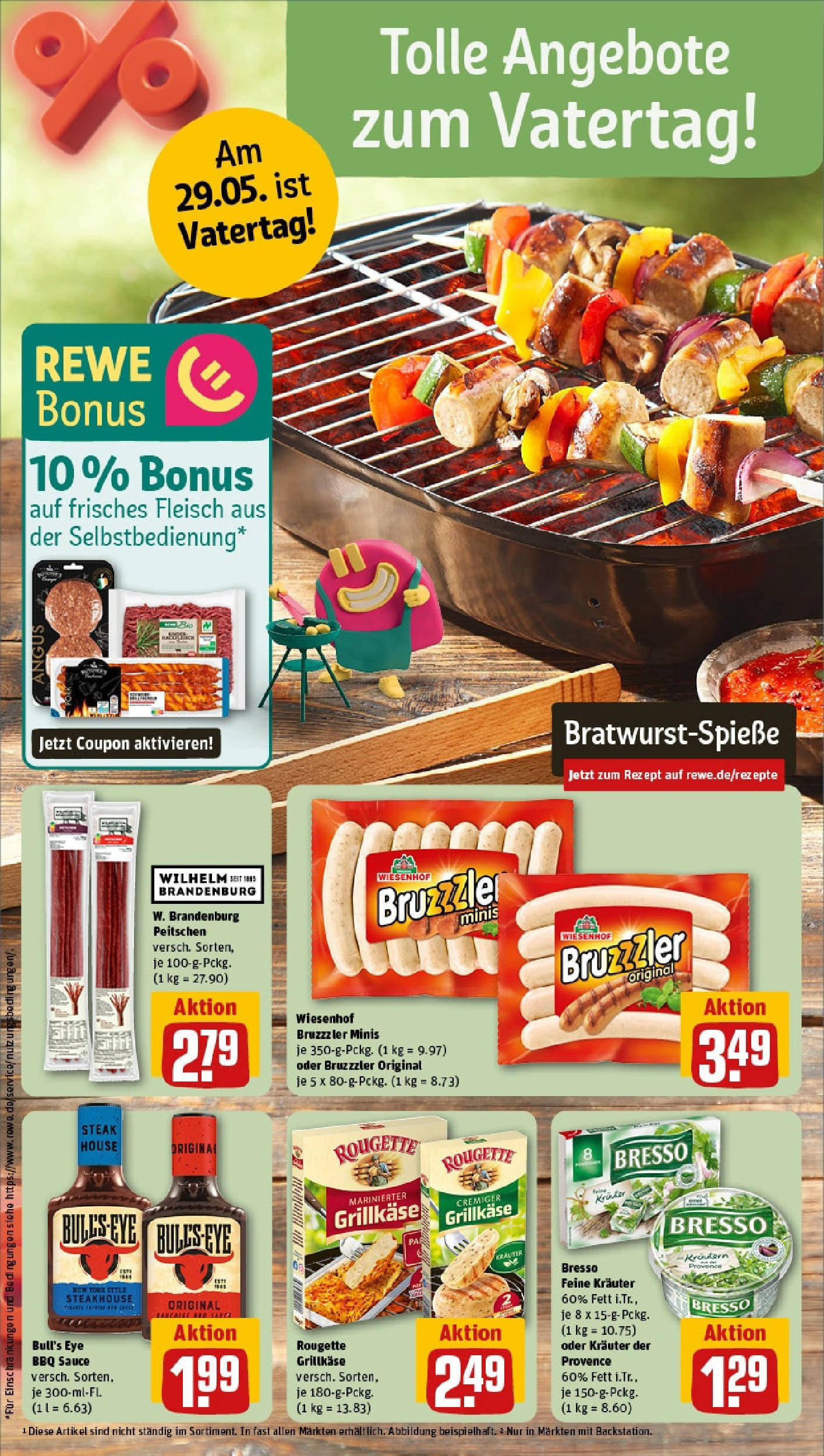 Rewe prospekt Gelsenkirchen (ab 25.05.2025) zum Blättern » Angebote | Seite: 14 | Produkte: Bresso, Steak, Fleisch Rewe prospekt Gelsenkirchen (ab 25.05.2025) zum Blättern » Angebote | Seite: 14 | Produkte: Bresso, Steak, Fleisch