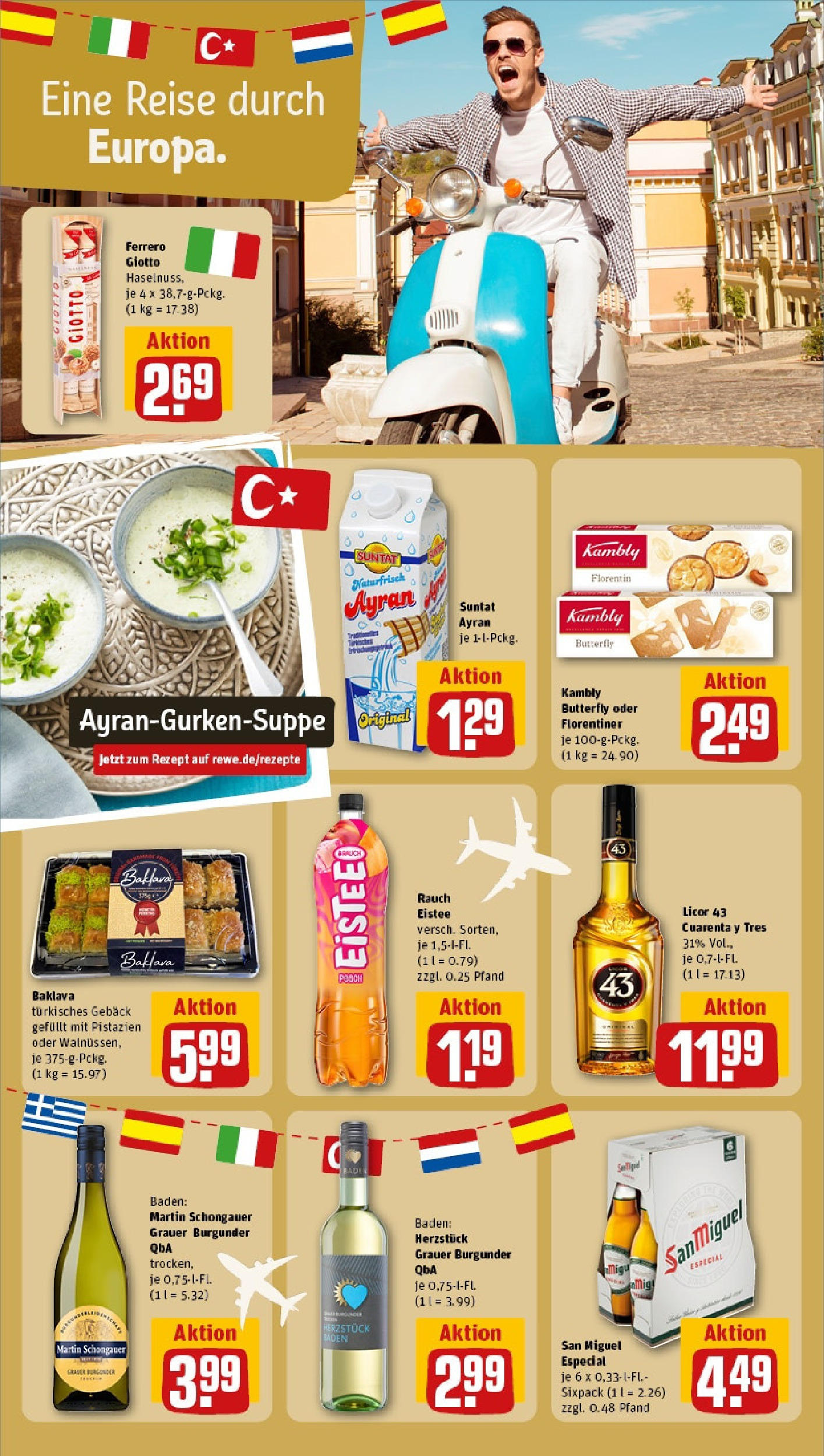 Rewe prospekt Gelsenkirchen (ab 25.05.2025) zum Blättern » Angebote | Seite: 18 | Produkte: Pistazien Rewe prospekt Gelsenkirchen (ab 25.05.2025) zum Blättern » Angebote | Seite: 18 | Produkte: Pistazien