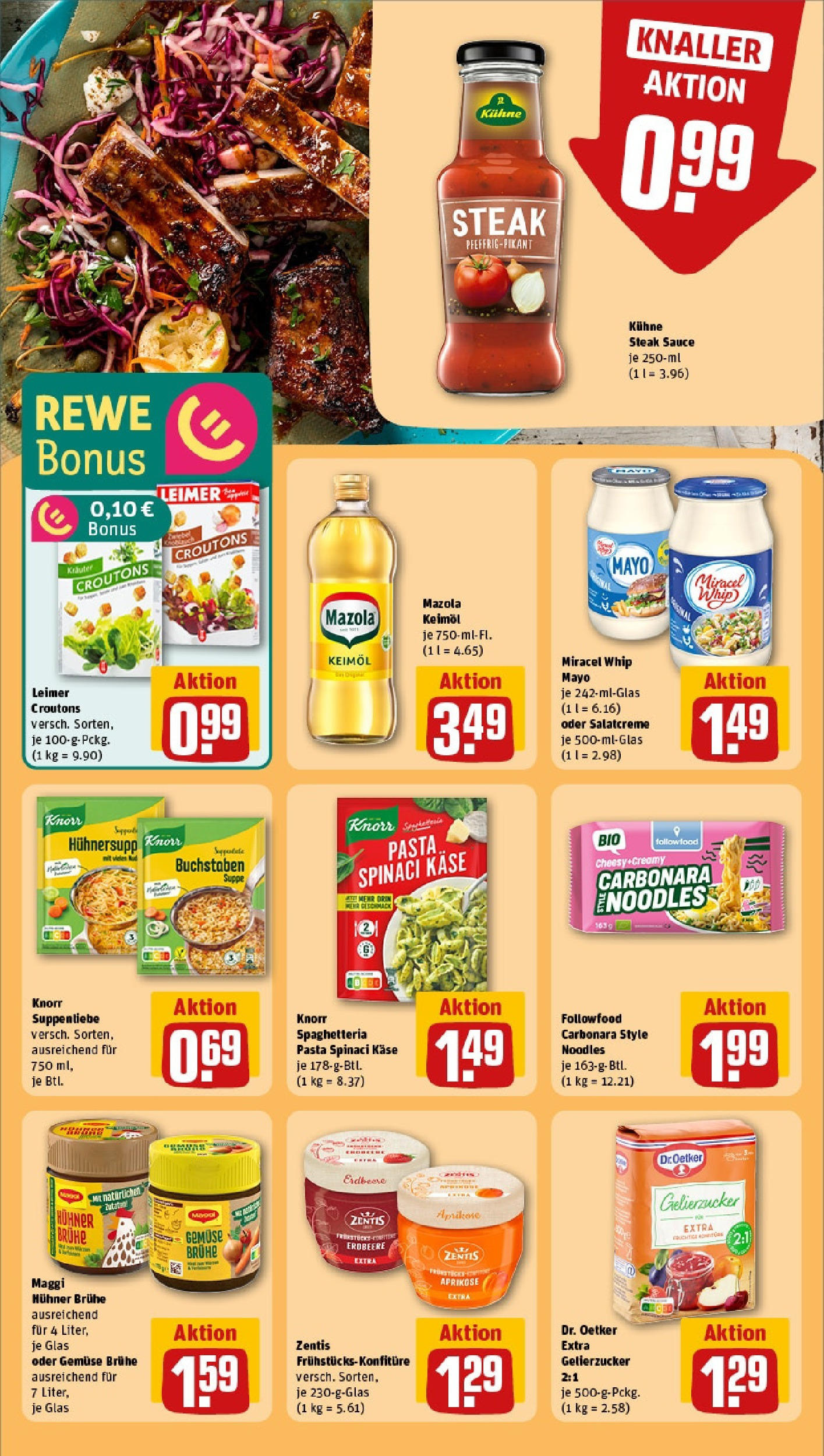 Rewe prospekt Gelsenkirchen (ab 25.05.2025) zum Blättern » Angebote | Seite: 24 | Produkte: Käse, Knorr, Miracel whip, Gemüse Rewe prospekt Gelsenkirchen (ab 25.05.2025) zum Blättern » Angebote | Seite: 24 | Produkte: Käse, Knorr, Miracel whip, Gemüse