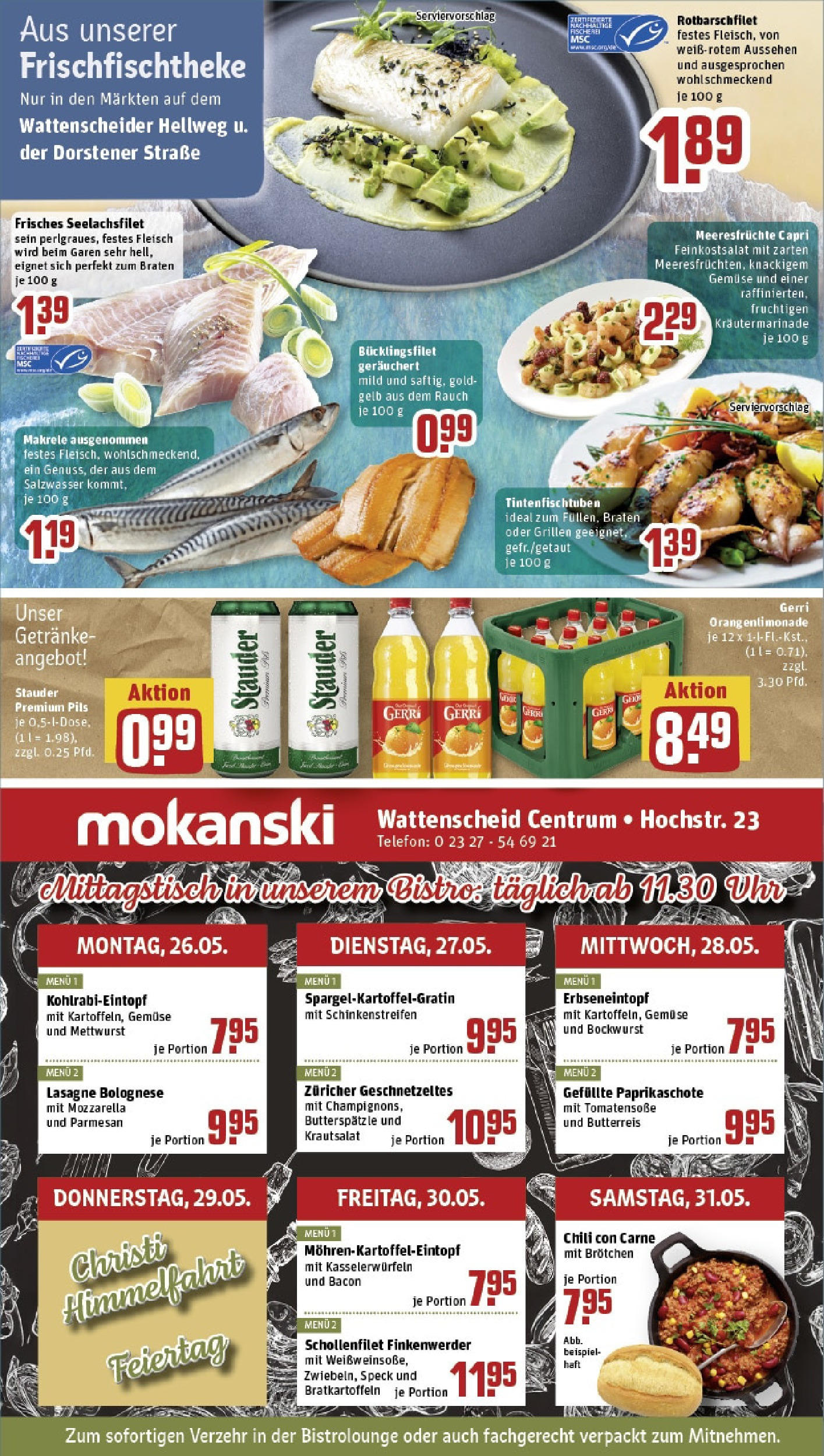 Rewe prospekt Bochum	 (ab 25.05.2025) zum Blättern » Angebote | Seite: 33 | Produkte: Mozzarella, Champignons, Chili, Telefon
