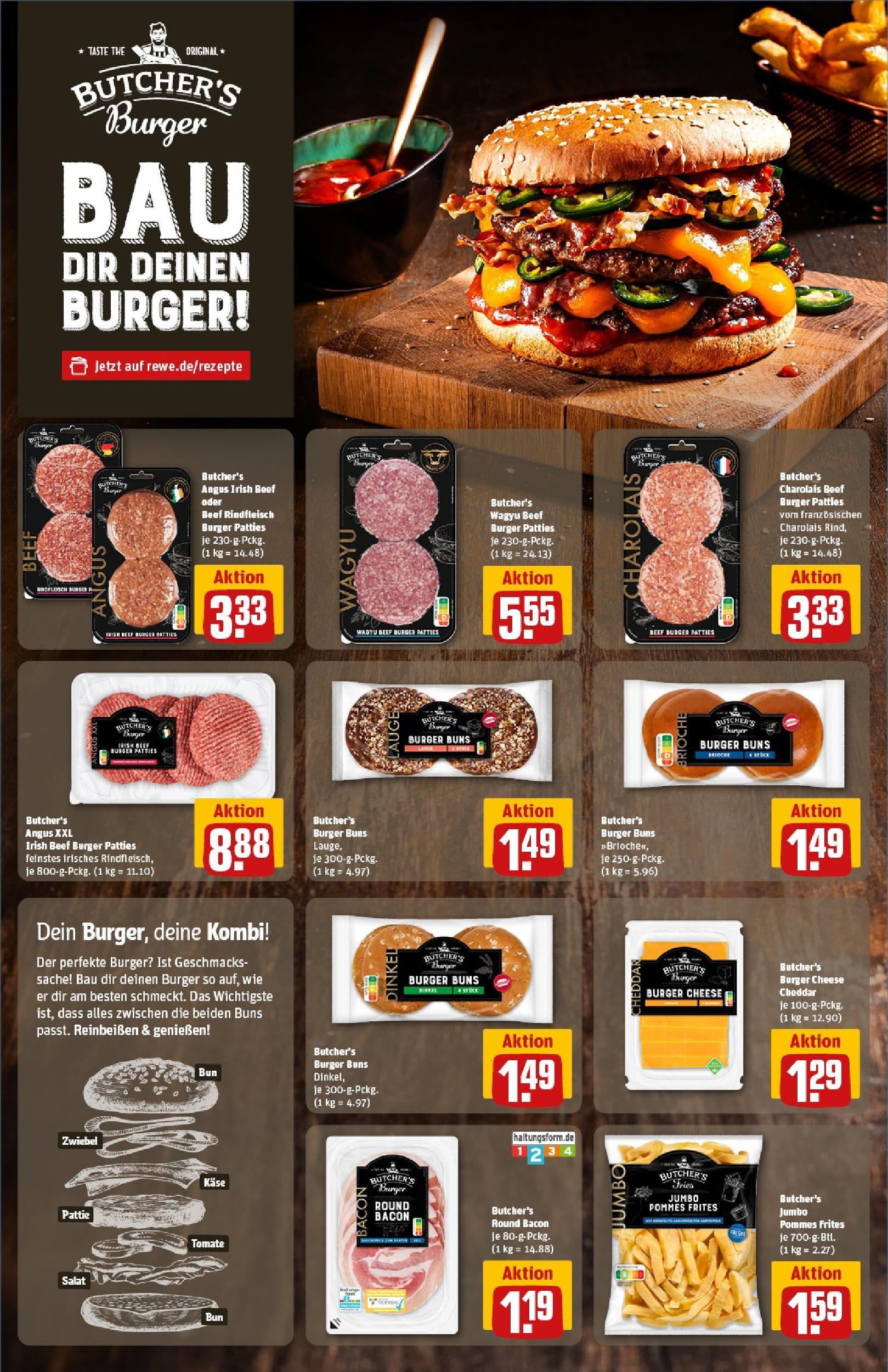 Rewe prospekt Friedrichsdorf (ab 25.05.2025) zum Blättern » Angebote | Seite: 24 | Produkte: Pommes, Burger, Pommes frites, Rindfleisch Rewe prospekt Friedrichsdorf (ab 25.05.2025) zum Blättern » Angebote | Seite: 24 | Produkte: Pommes, Burger, Pommes frites, Rindfleisch