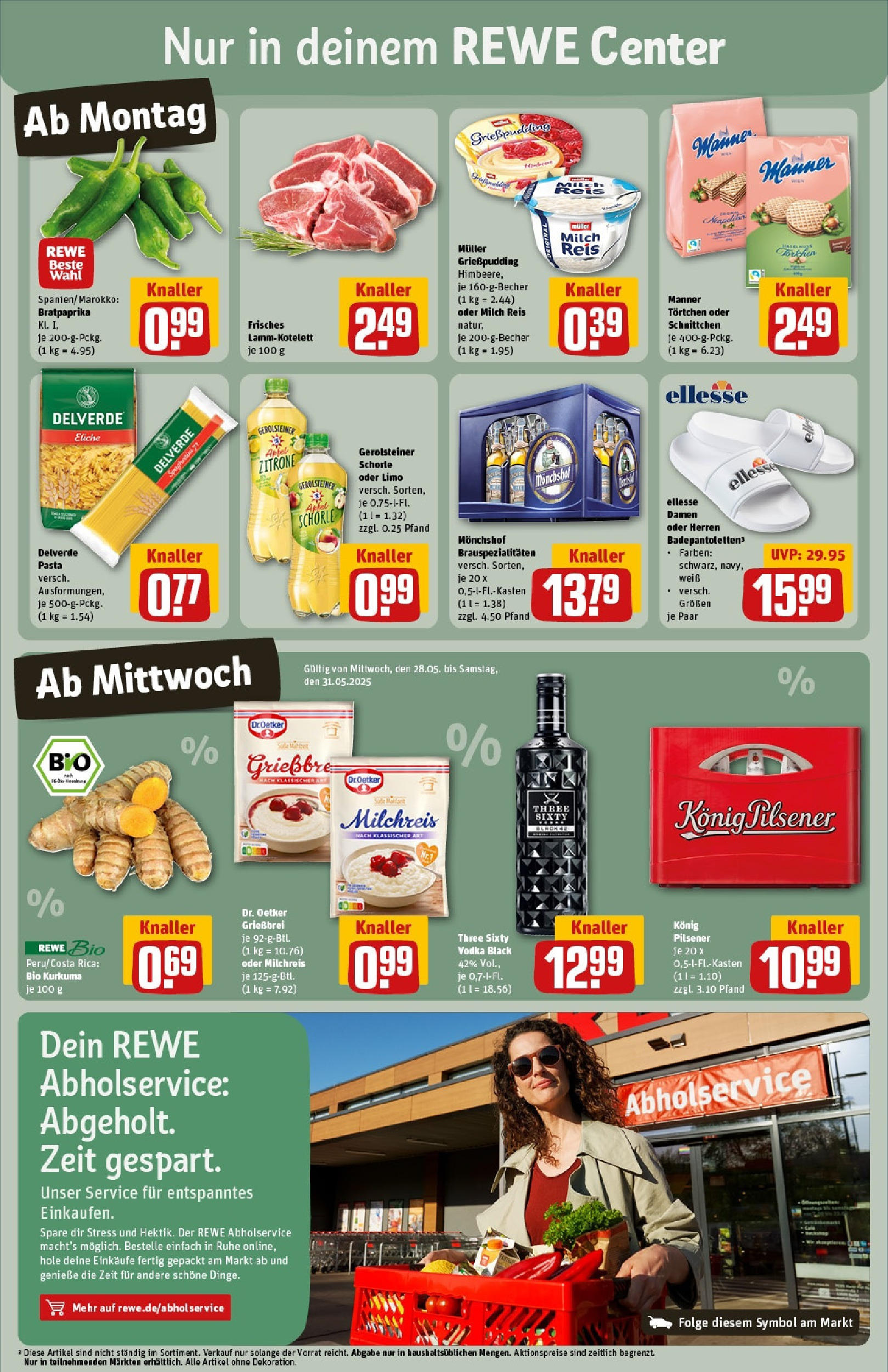 Rewe prospekt Alfter / Oedekoven	 (ab 25.05.2025) zum Blättern » Angebote | Seite: 3 | Produkte: Konig pilsener, Pudding, Vodka, Reis