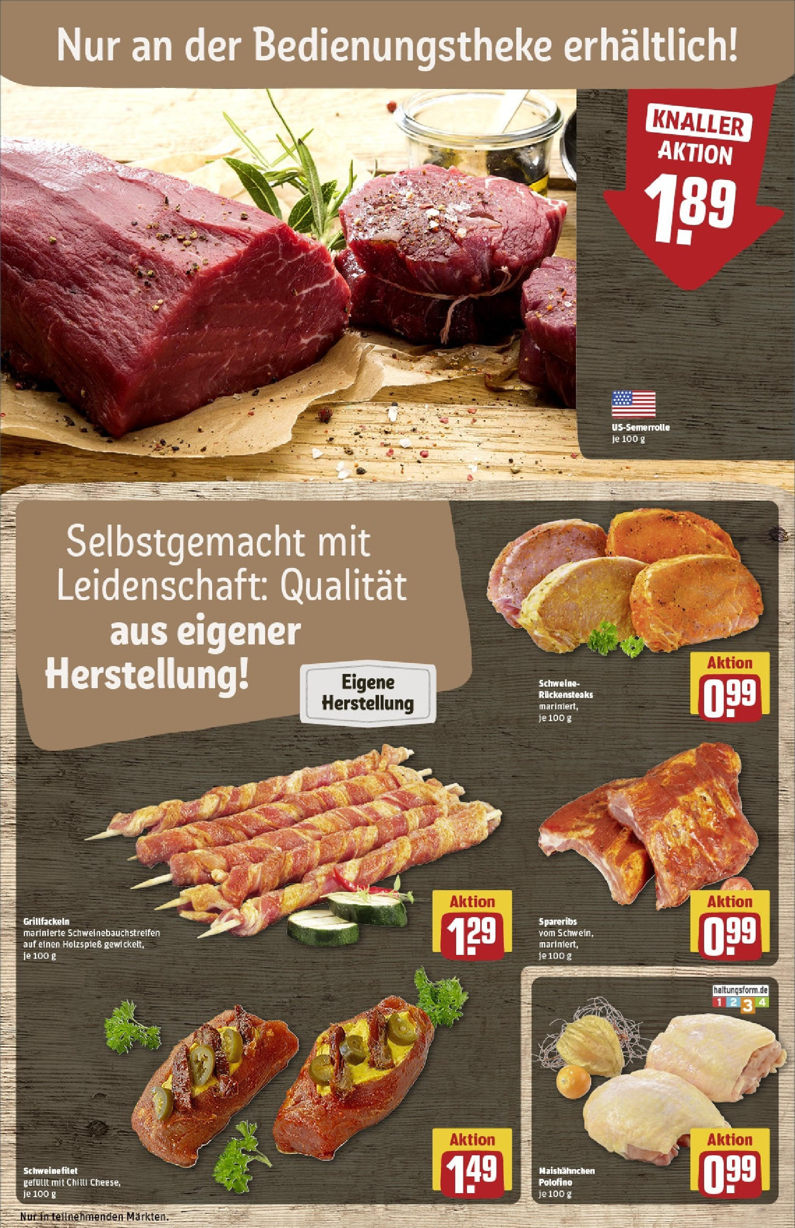 Rewe prospekt Alfter / Oedekoven	 (ab 25.05.2025) zum Blättern » Angebote | Seite: 10 | Produkte: Schweinefilet