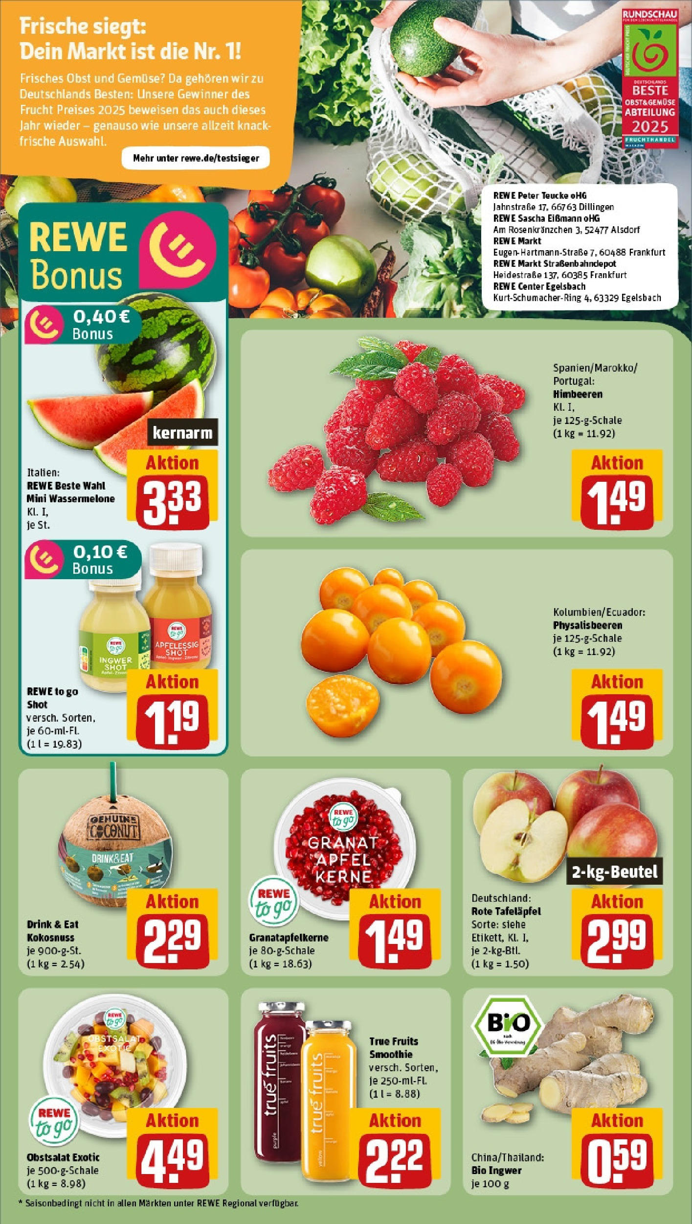 Rewe prospekt Berlin / Steglitz (ab 25.05.2025) zum Blättern » Angebote | Seite: 6 Rewe prospekt Berlin / Steglitz (ab 25.05.2025) zum Blättern » Angebote | Seite: 6