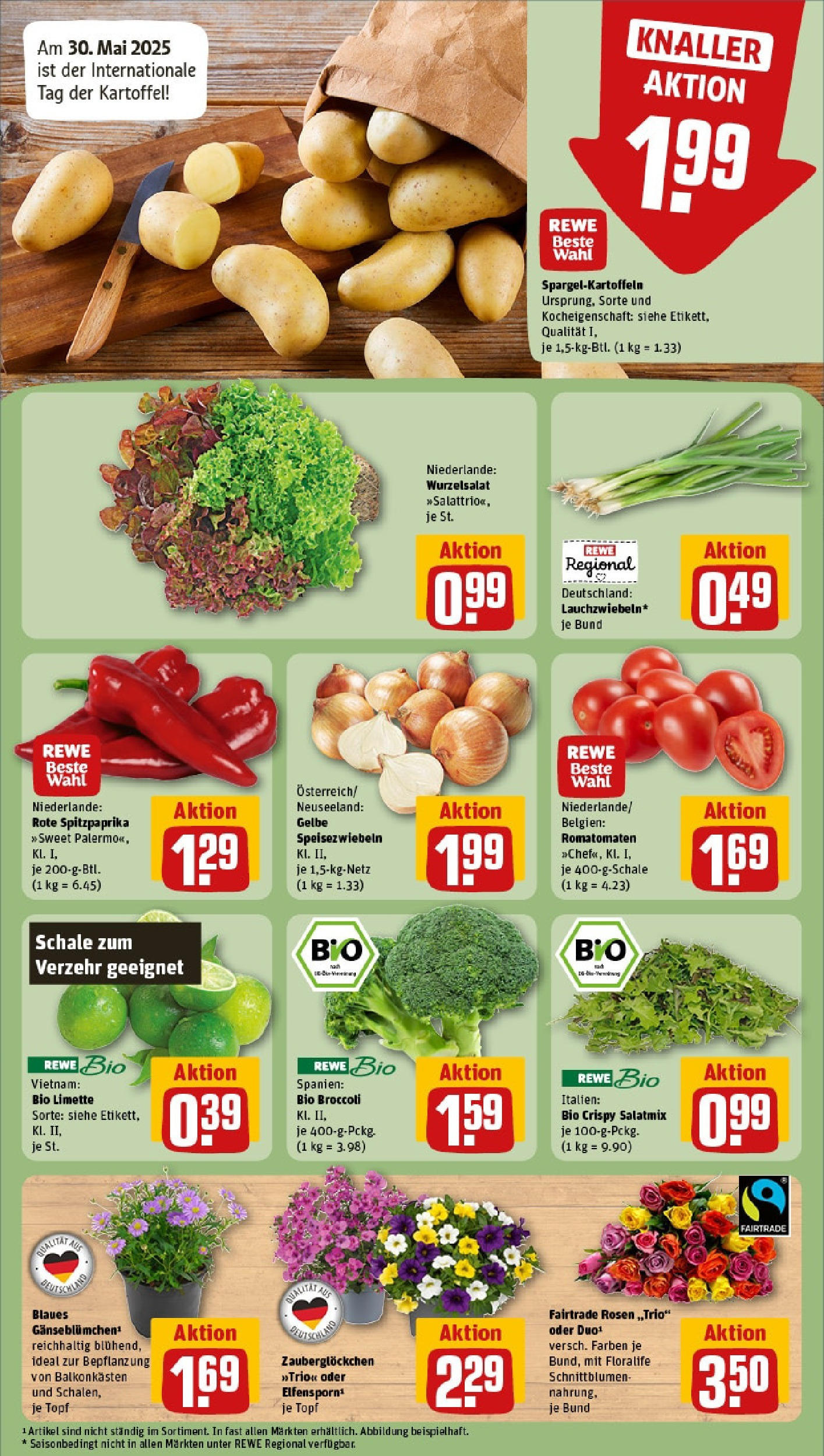 Rewe prospekt Göttingen	 (ab 25.05.2025) zum Blättern » Angebote | Seite: 7 | Produkte: Limette