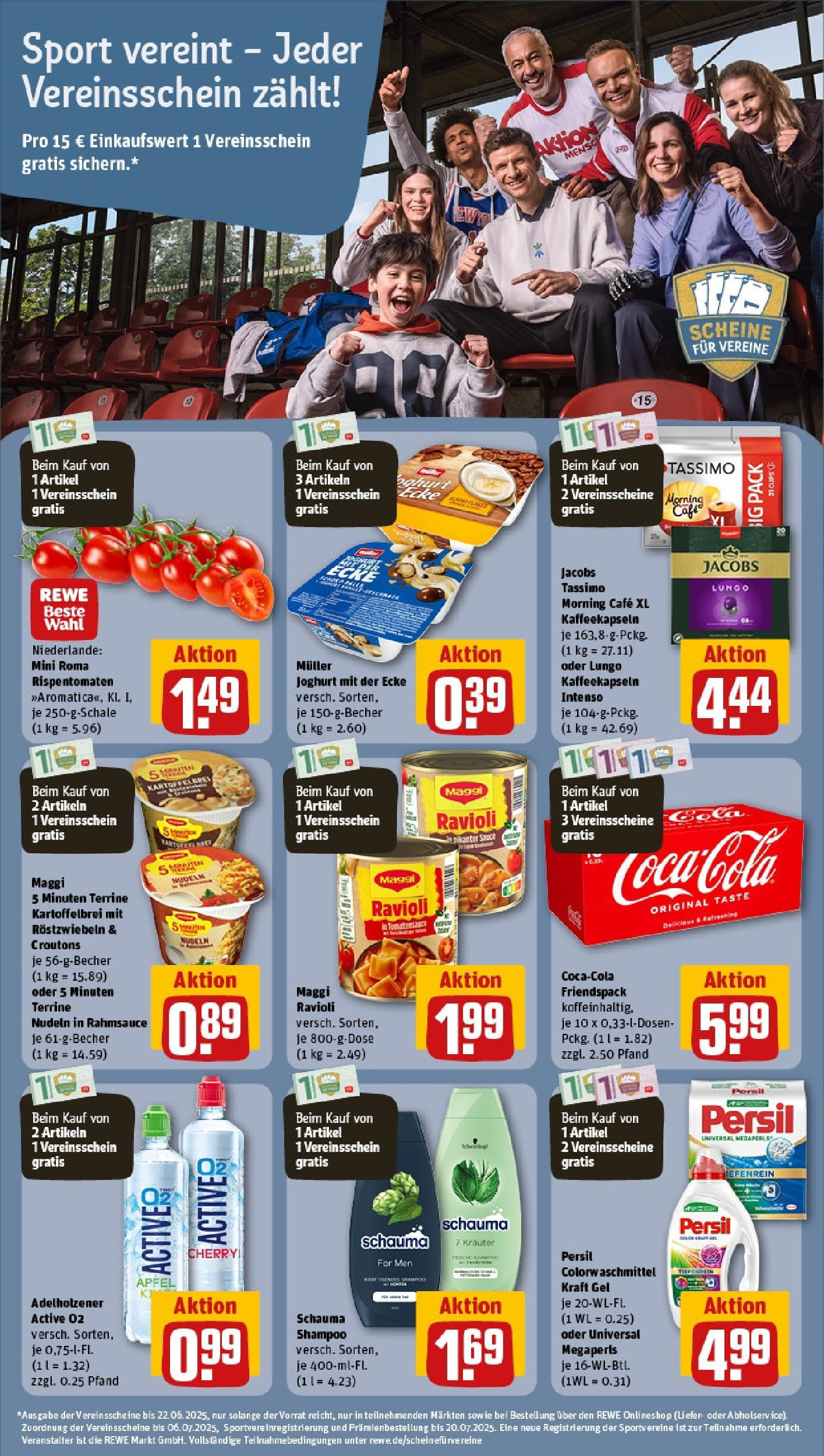 Rewe prospekt Göttingen	 (ab 25.05.2025) zum Blättern » Angebote | Seite: 14 | Produkte: Maggi, Äpfel, Shampoo, Persil