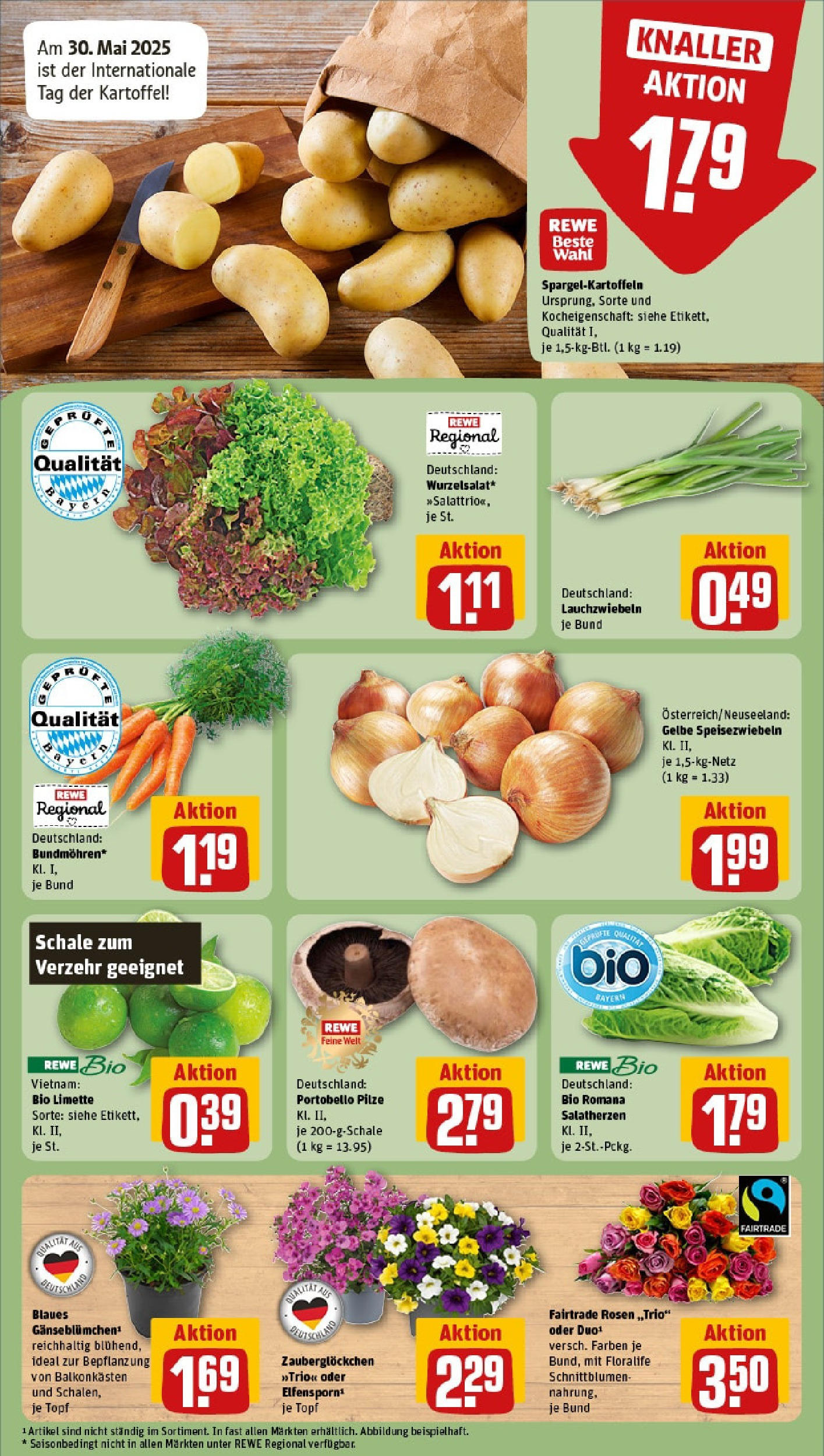 Rewe prospekt Kirchseeon	 (ab 25.05.2025) zum Blättern » Angebote | Seite: 7 | Produkte: Limette