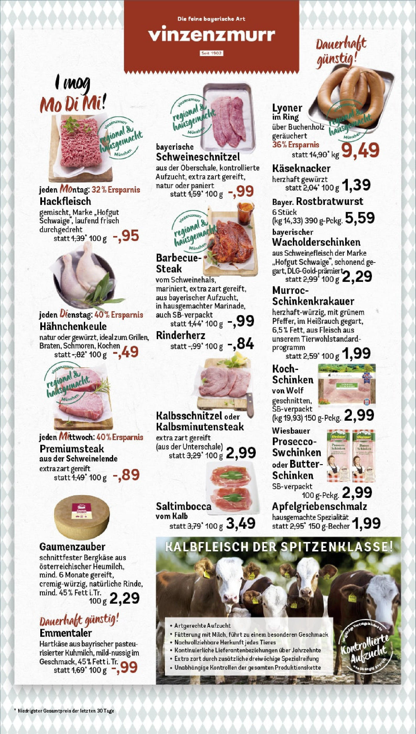 Rewe prospekt Kirchseeon	 (ab 25.05.2025) zum Blättern » Angebote | Seite: 8 | Produkte: Schinken, Schweinefleisch, Steak, Fleisch