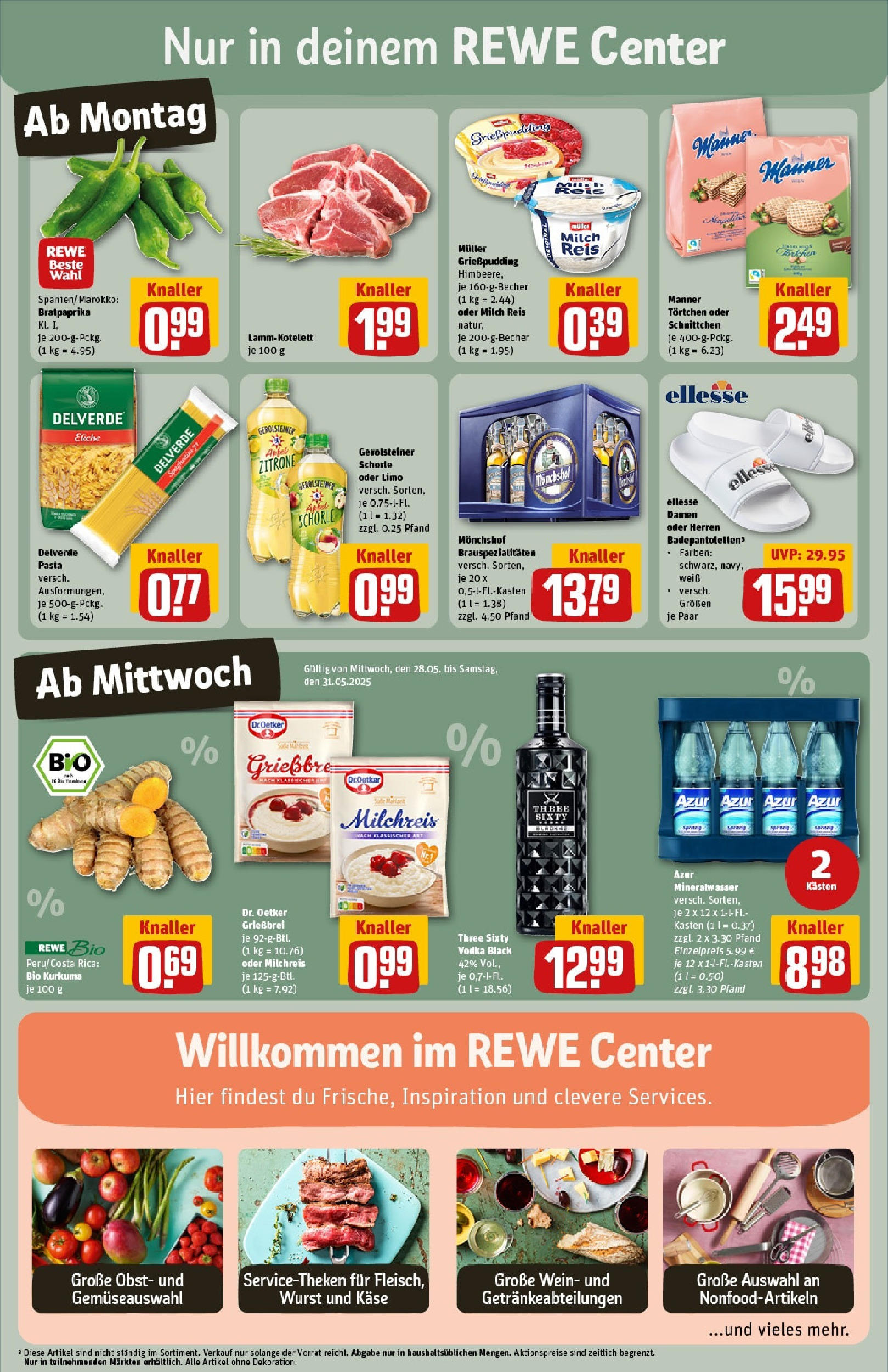 Rewe prospekt Friedrichsdorf (ab 25.05.2025) zum Blättern » Angebote | Seite: 3 | Produkte: Äpfel, Mineralwasser, Wurst, Vodka Rewe prospekt Friedrichsdorf (ab 25.05.2025) zum Blättern » Angebote | Seite: 3 | Produkte: Äpfel, Mineralwasser, Wurst, Vodka