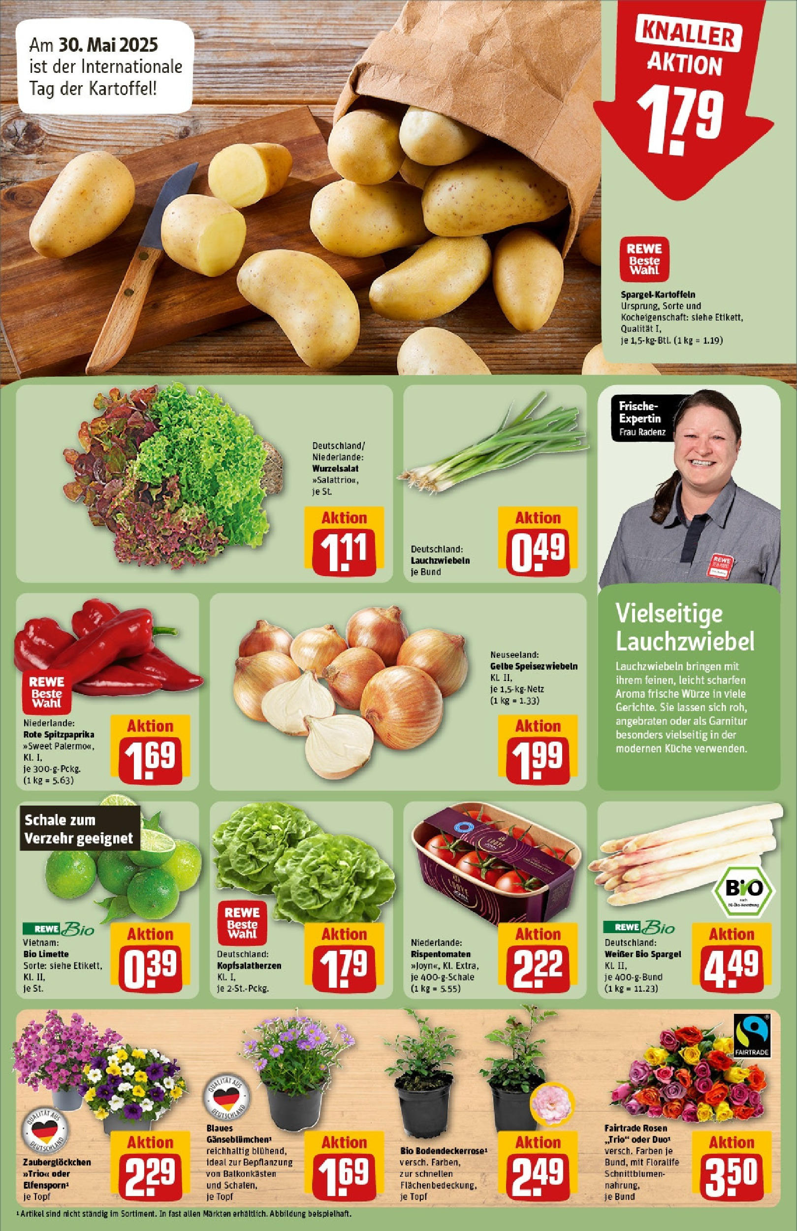 Rewe prospekt Friedrichsdorf (ab 25.05.2025) zum Blättern » Angebote | Seite: 7 | Produkte: Küche, Spargel, Limette Rewe prospekt Friedrichsdorf (ab 25.05.2025) zum Blättern » Angebote | Seite: 7 | Produkte: Küche, Spargel, Limette