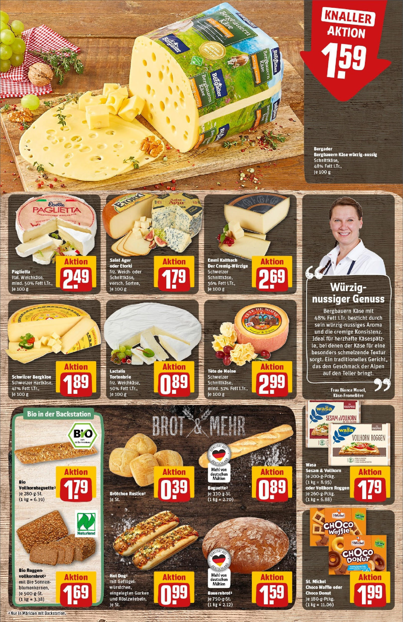 Rewe prospekt Friedrichsdorf (ab 25.05.2025) zum Blättern » Angebote | Seite: 11 | Produkte: Mehl, Käse, Baguette, Gurken Rewe prospekt Friedrichsdorf (ab 25.05.2025) zum Blättern » Angebote | Seite: 11 | Produkte: Mehl, Käse, Baguette, Gurken