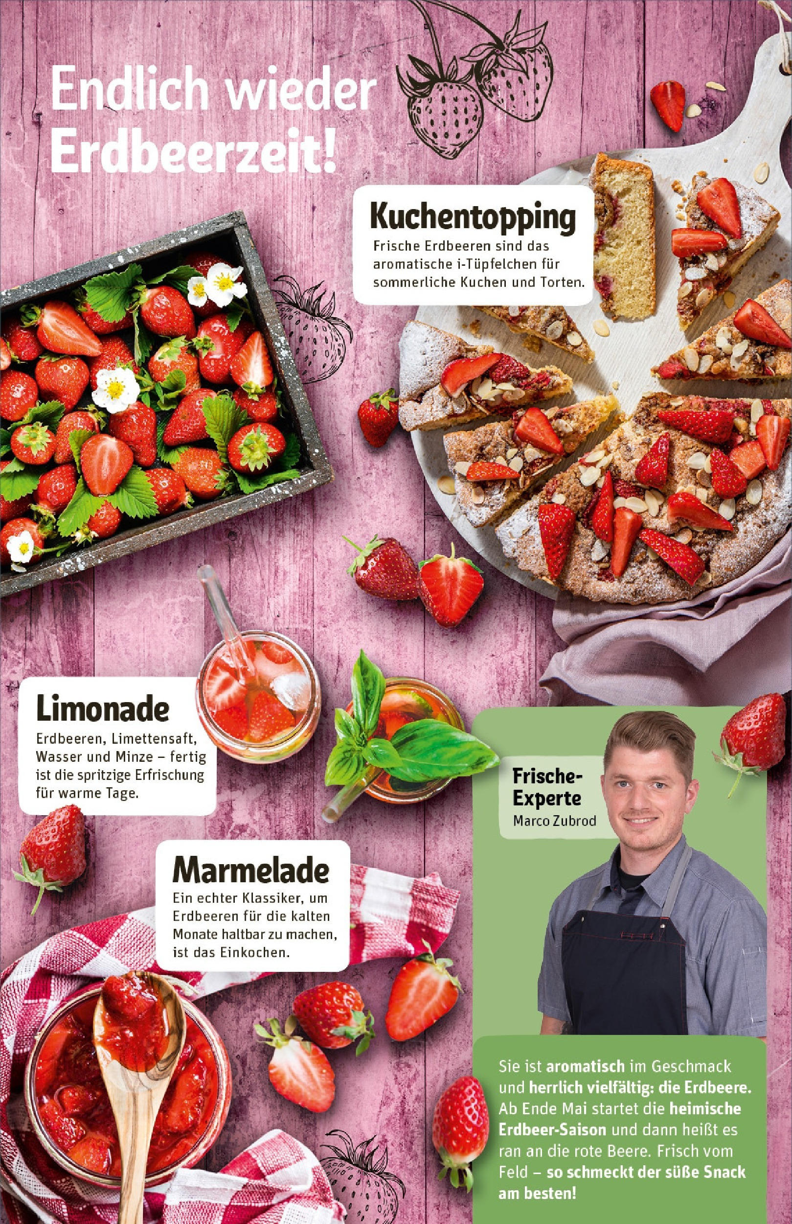 Rewe prospekt Egelsbach	 (ab 25.05.2025) zum Blättern » Angebote | Seite: 15 | Produkte: Limonade, Wasser, Kuchen, Erdbeeren