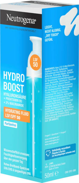 Neutrogena Fluid Hydro Boost Hydrating LSF 50