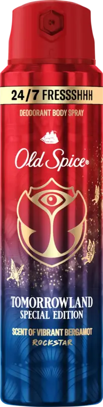 Old Spice Deospray Rockstar sortiert