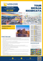 Imperatore Viaggi 2025 Tour Sicilia ricercata - al 24.05.2025