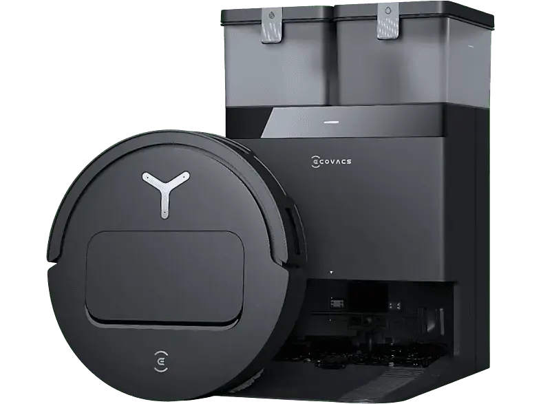 ECOVACS Deebot T50 Saug- und Wischroboter mit OMNI-Station (Omni Black)