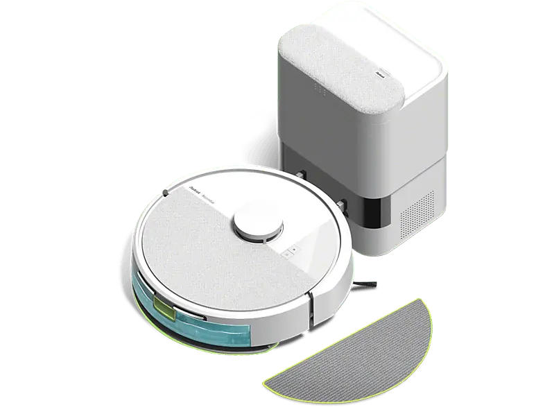 iRobot ROOMBA® 105 Combo Plus Saug- und Wischroboter mit Absaugstation (Weiß, Laufzeit: 2 h)