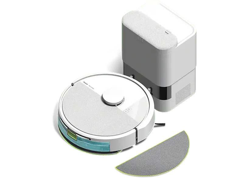 iRobot ROOMBA® 105 Combo Plus Saug- und Wischroboter mit Absaugstation (Weiß, Laufzeit: 2 h)