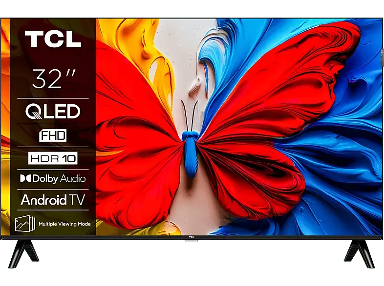 TCL 32S5K (2025) 32 Zoll Full HD QLED TV mit HDR und Android
