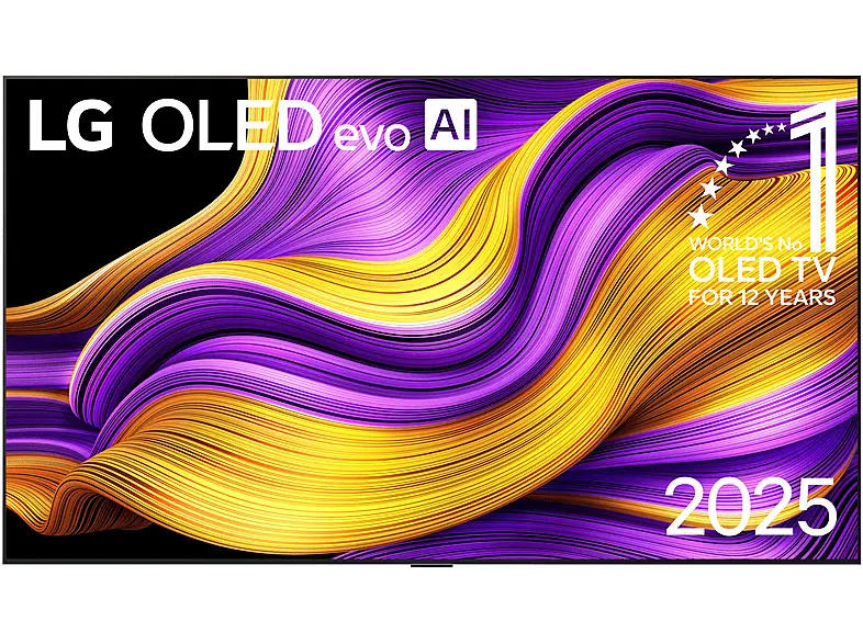 LG Electronics OLED55G58LW (2025) 55 Zoll 4K OLED evo Gallery Design; OLED TV