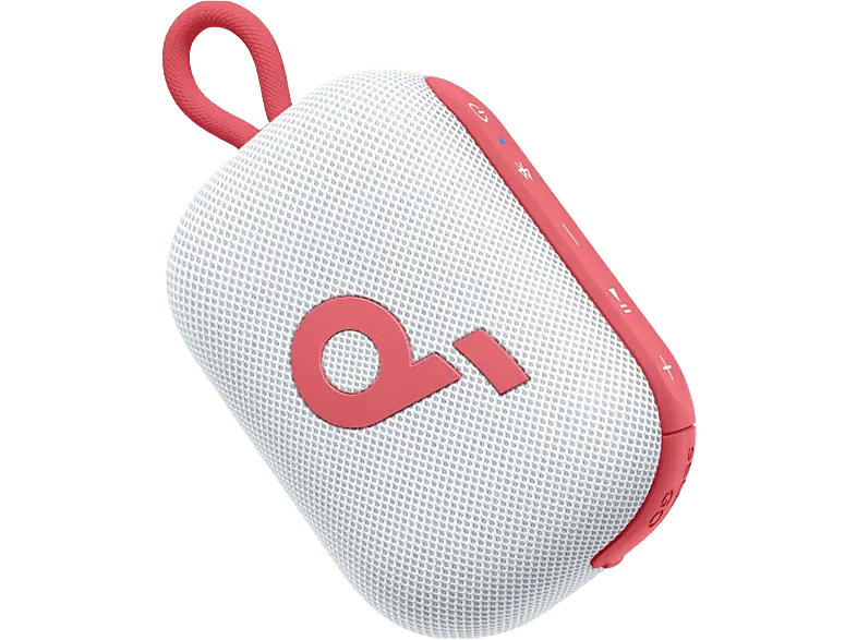 Anker soundcore Select 4 Kleiner Lautsprecher mit kräftigem Sound, Weiß; Bluetooth Lautsprecher
