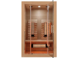 Sanotechnik SB10120 Malmö 2 Infrarotkabine Personen 120x105x190 cm (350 Watt); Infrarotkabine 2 Personen 120x105x190 cm