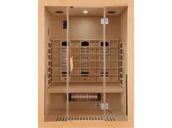 Sanotechnik J20150 OPEN Infrarotkabine 3 Personen 150x120x200 cm (2385 Watt)