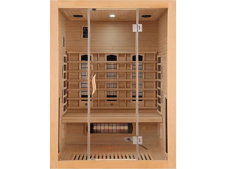 Sanotechnik J20150 OPEN Infrarotkabine 3 Personen 150x120x200 cm (2385 Watt)
