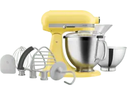 Kitchen Aid 5 KSM 195 PSEBT Artisan Küchenmaschine Butter Colour (Rührschüsselkapazität: 4,7 l, 300 Watt)