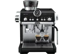 De'Longhi EC9555BK La Specialista Opera Siebträgermaschine (Schwarz, Mahlwerk mit 15 Mahlstufen, 1550 Watt, 19 bar)